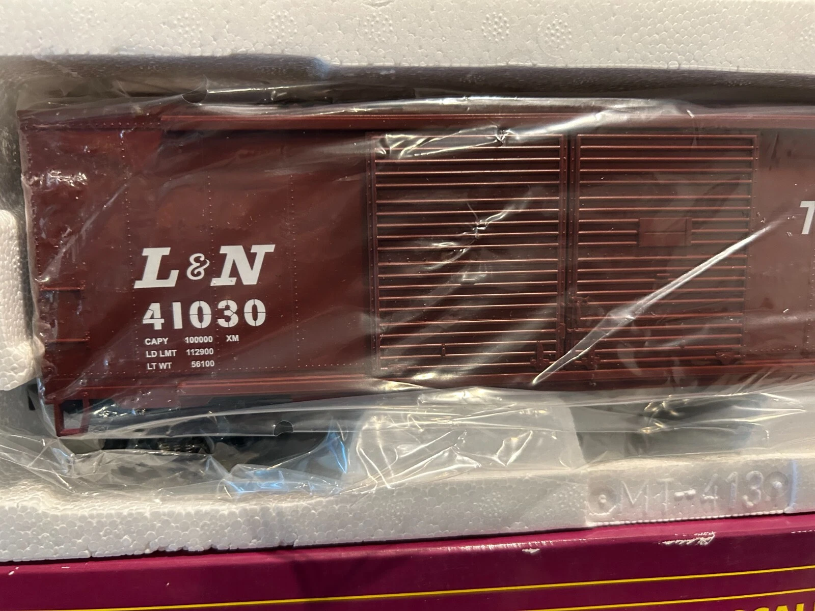 MTH 20-93013 Louisville & Nashville Double Door Boxcar #41030 NIB — photo 3