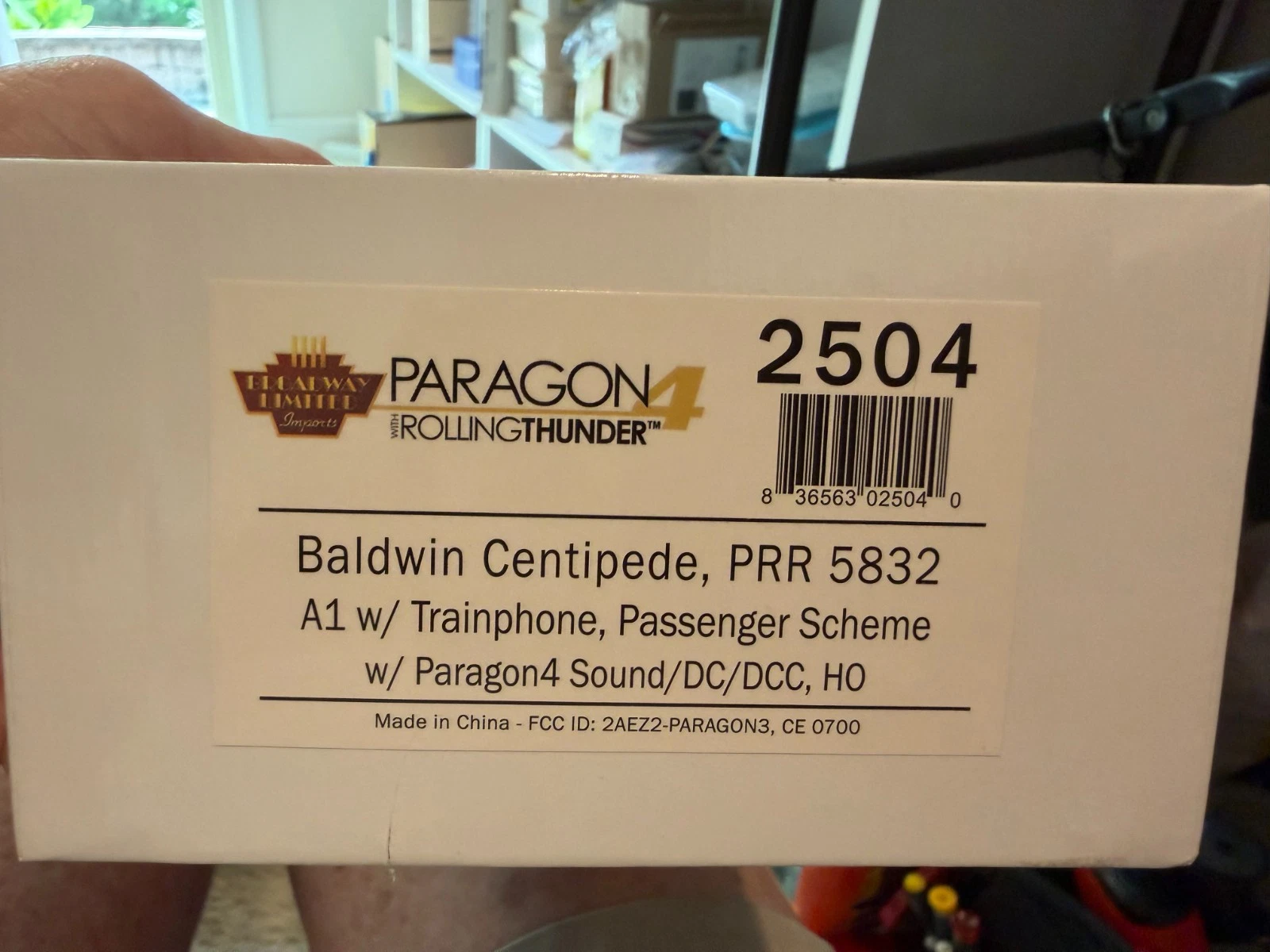 Broadway Limited Pennsylvania Railroad "Centipede" #5832 w/ Paragon 4 DCC NIB — photo 3