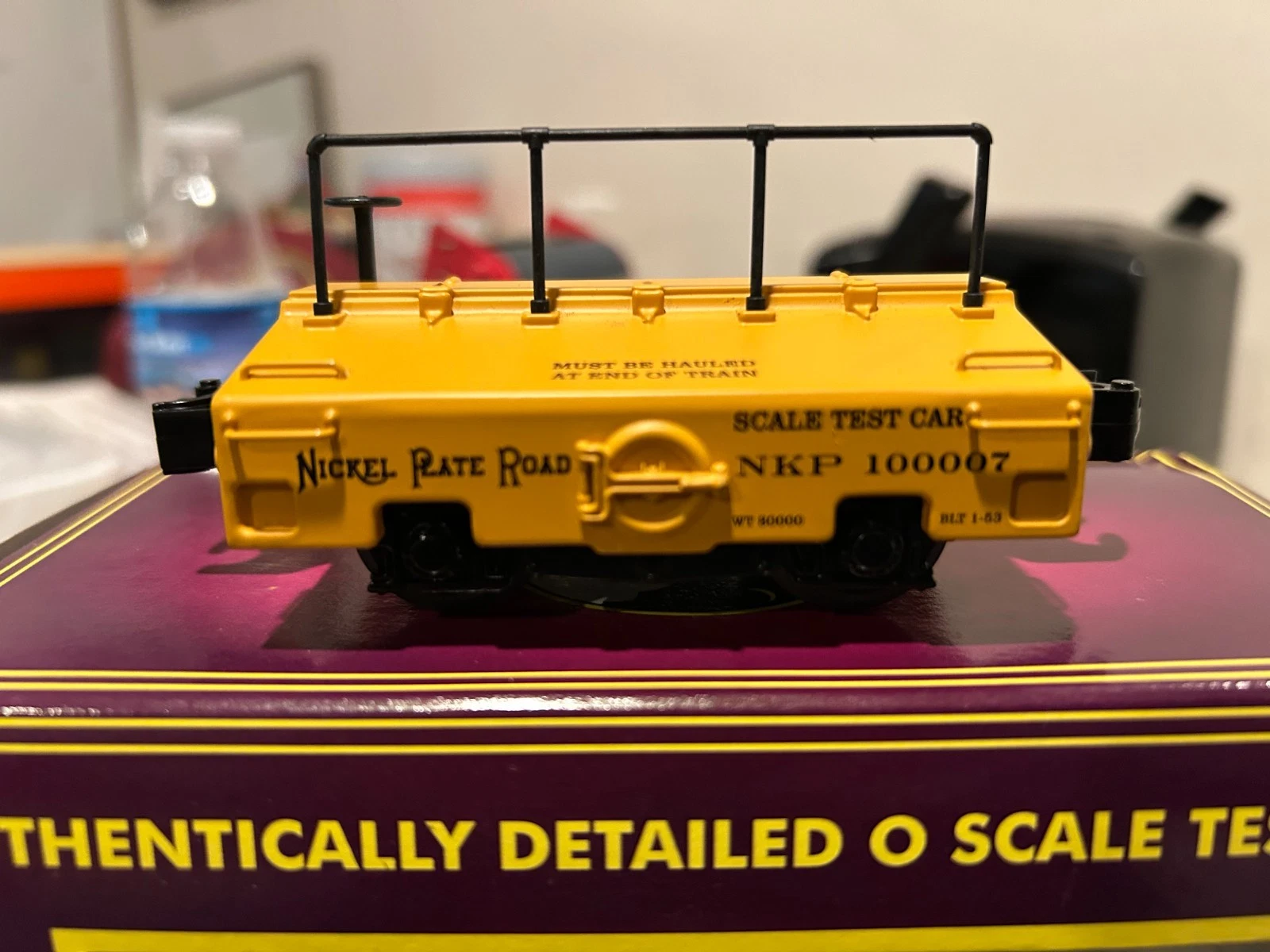 MTH 20-98252 Nickel Plate Road Die Cast Test Car LN/Box — photo 2