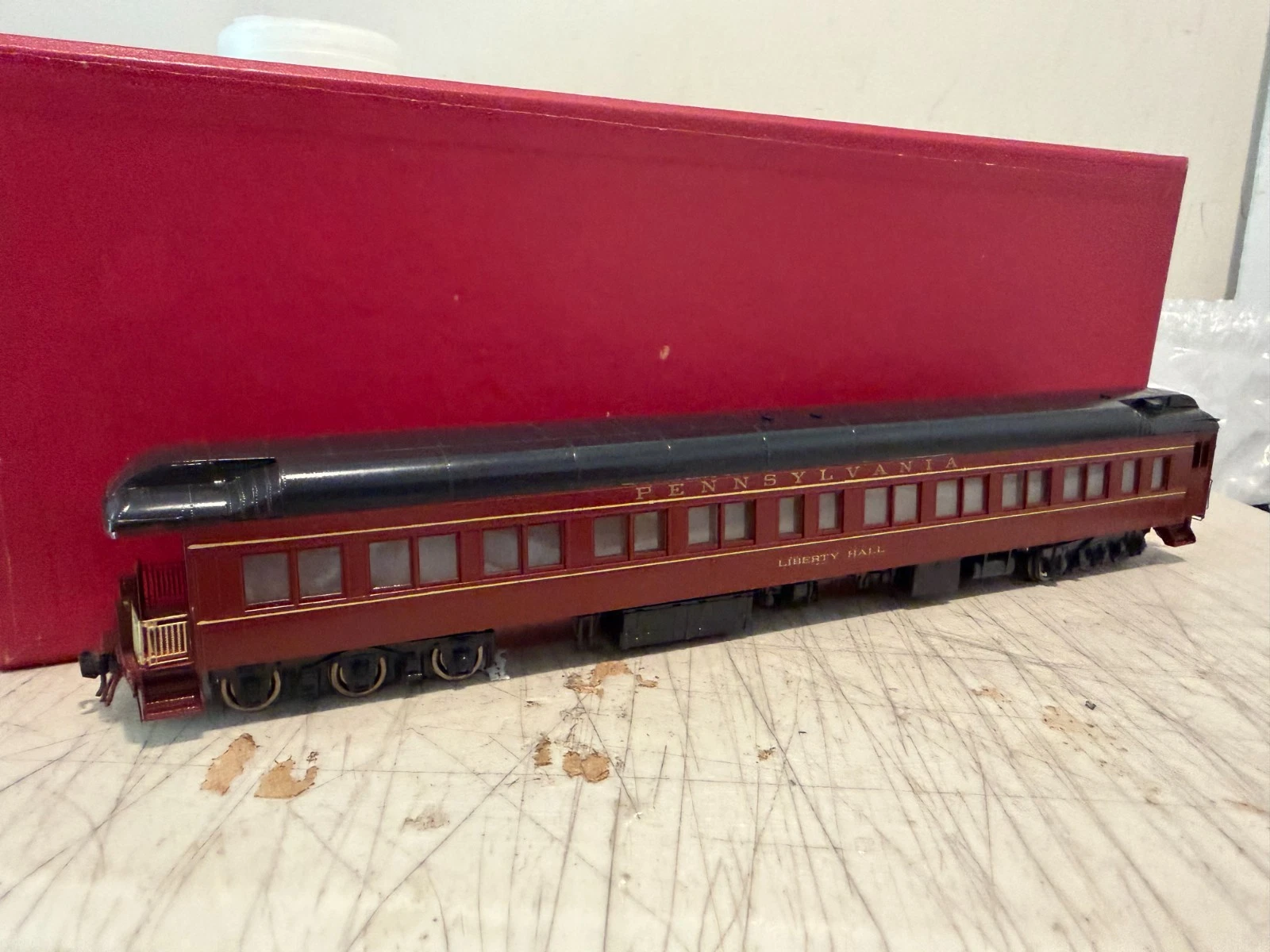Shoreham Shops HO Scale Pennsylvania Railroad Observation NIB