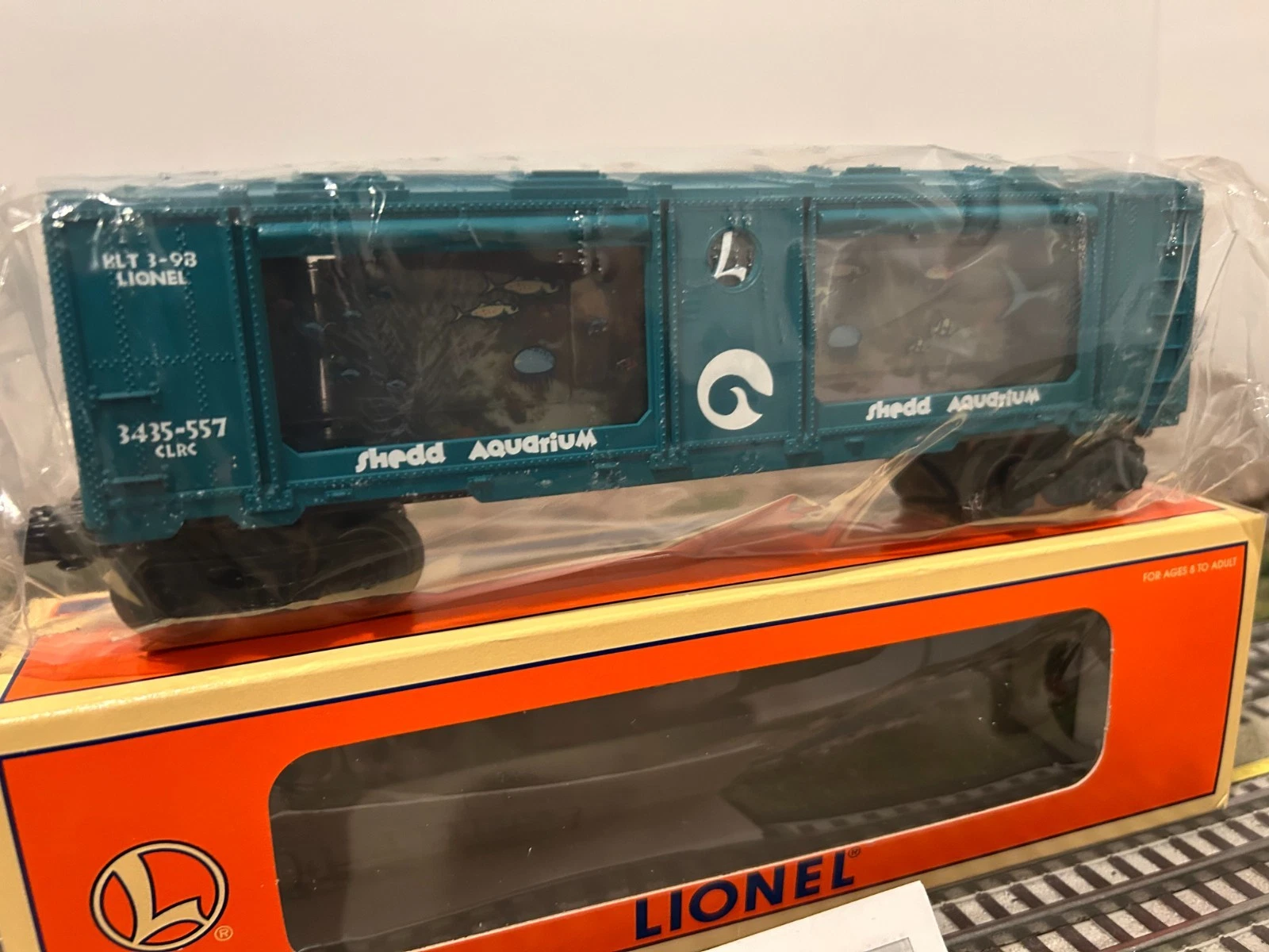 Lionel 6-52120 Chicagoland Lionel Railroad Club Shedd Aquarium Car NIB — photo 2