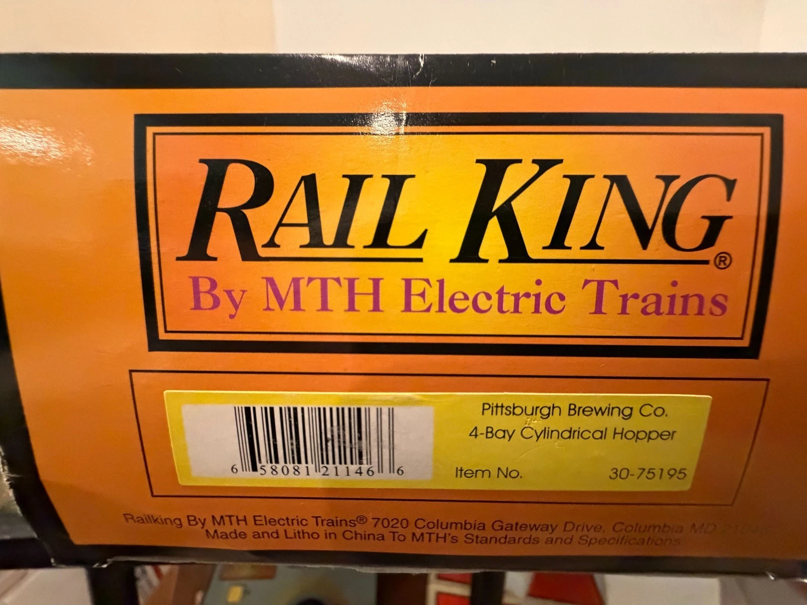 MTH 30-75195 Iron City Beer Hopper Car NIB — photo 2