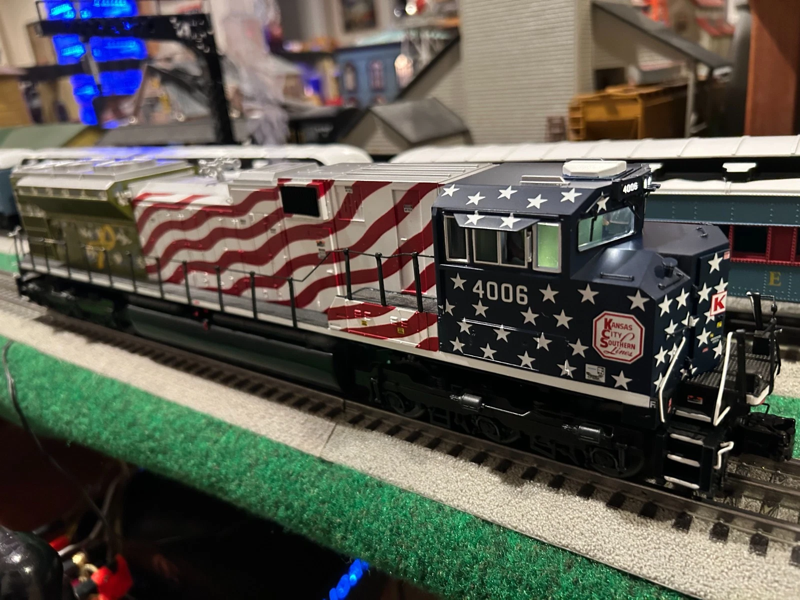 MTH 20-21157-1 Kansas City Southern Veterans SD70ACe Diesel PS 3 LN/BOX