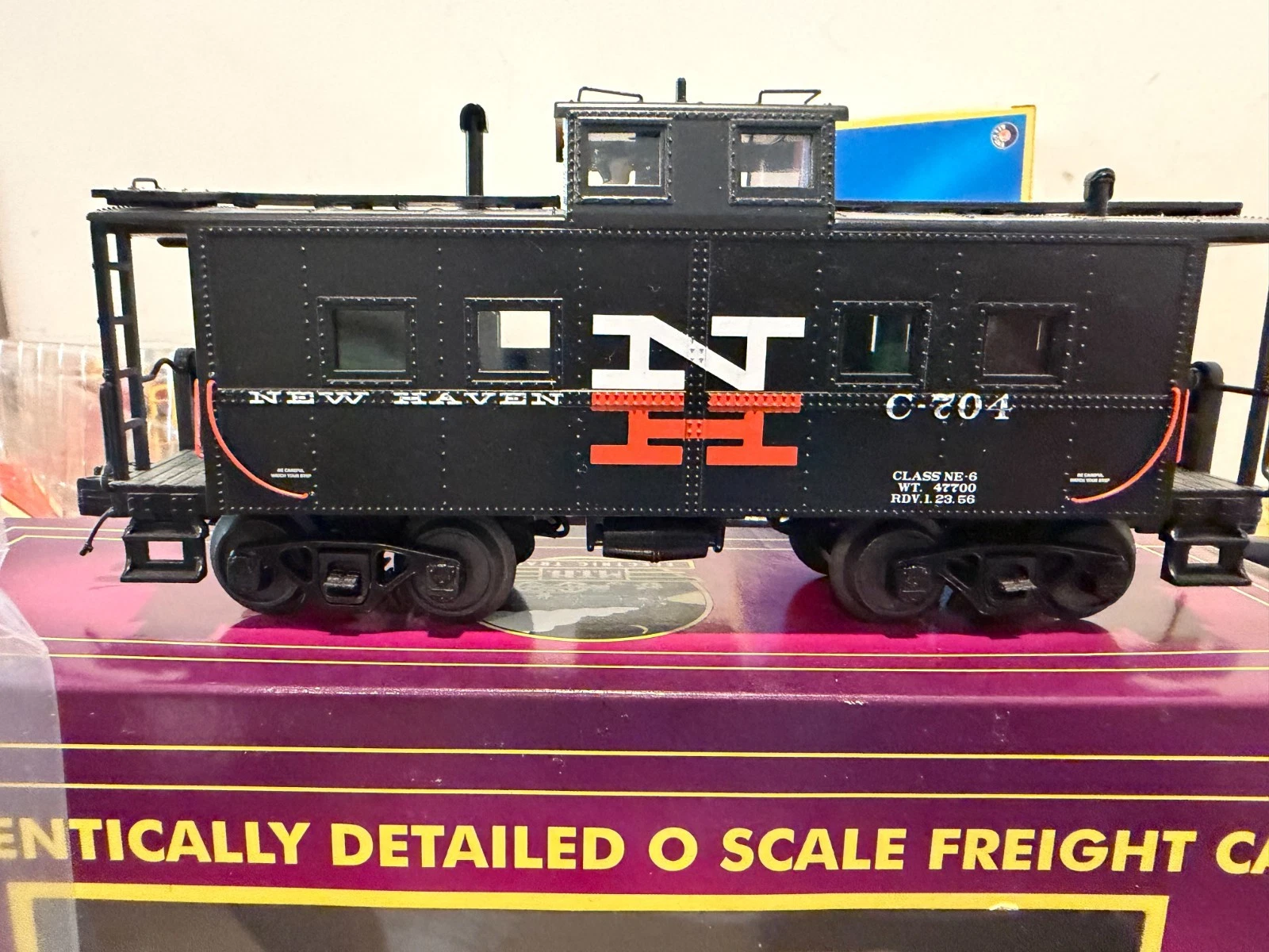 MTH 20-91344 New Haven Center Cupola Caboose NIB — photo 2