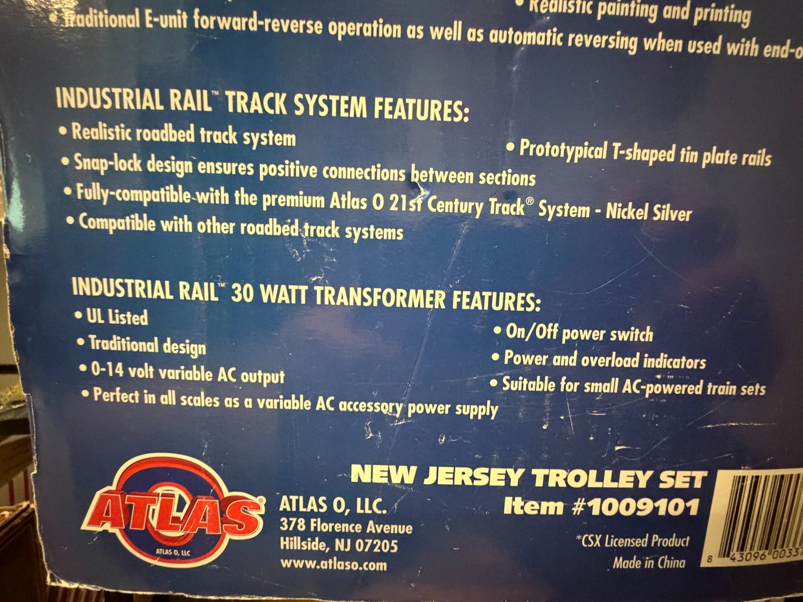 Atlas 1009101 New Jersey Trolley Set LN/Box — photo 4