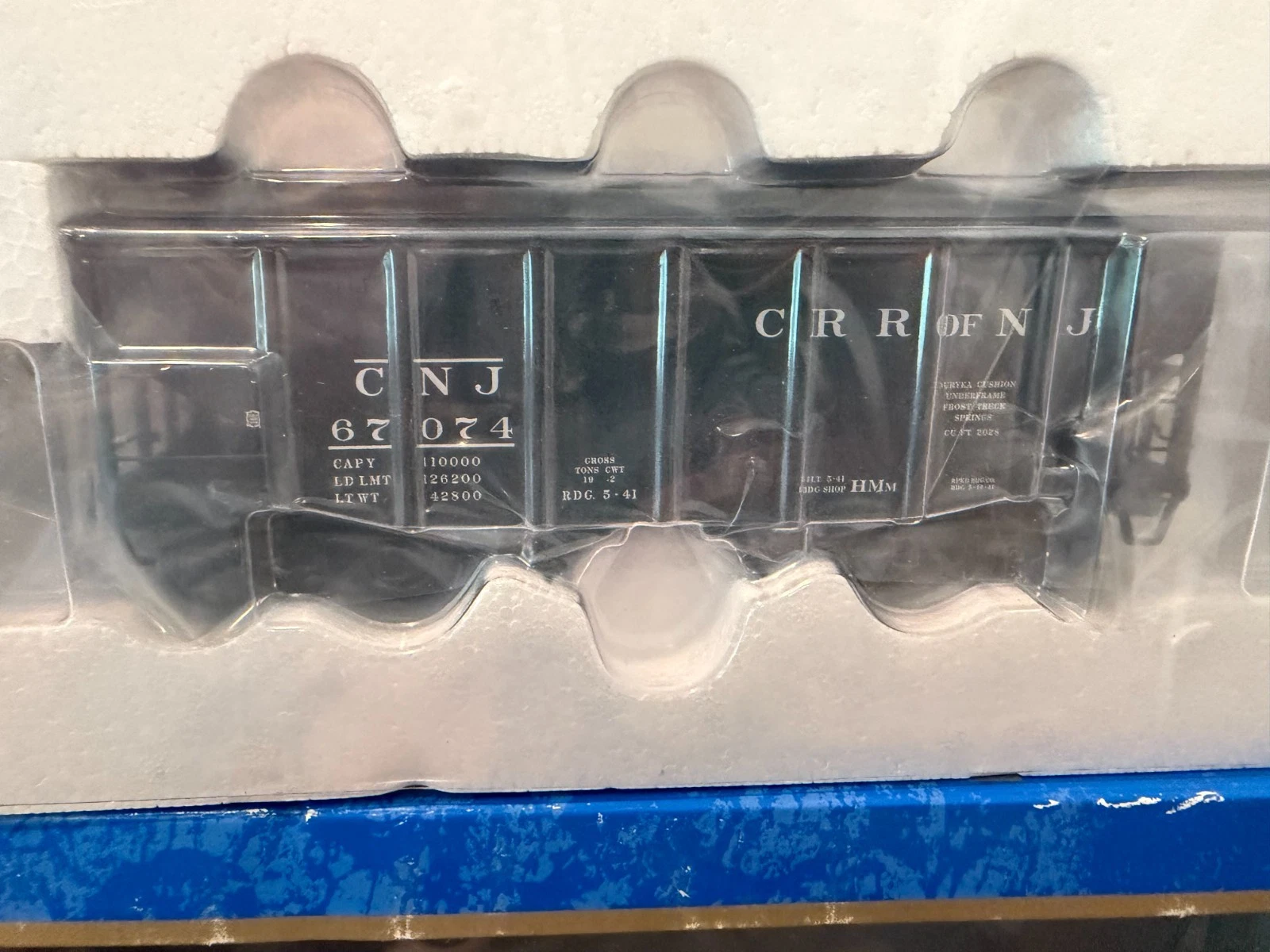 Atlas 6762-1 Steam Era Classics 55 Ton Fishbelly Hopper Car NIB — photo 2
