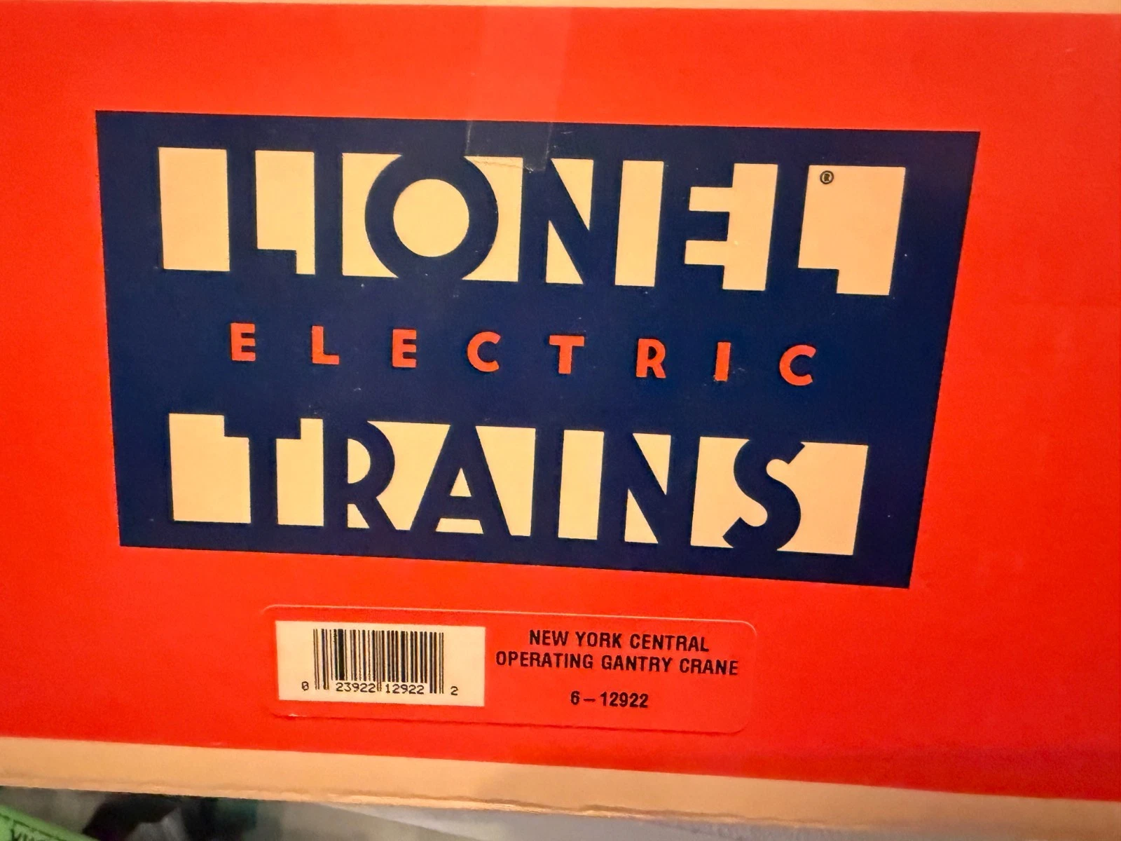 Lionel 6-12922 New York Central Gantry Crane NIB — photo 4