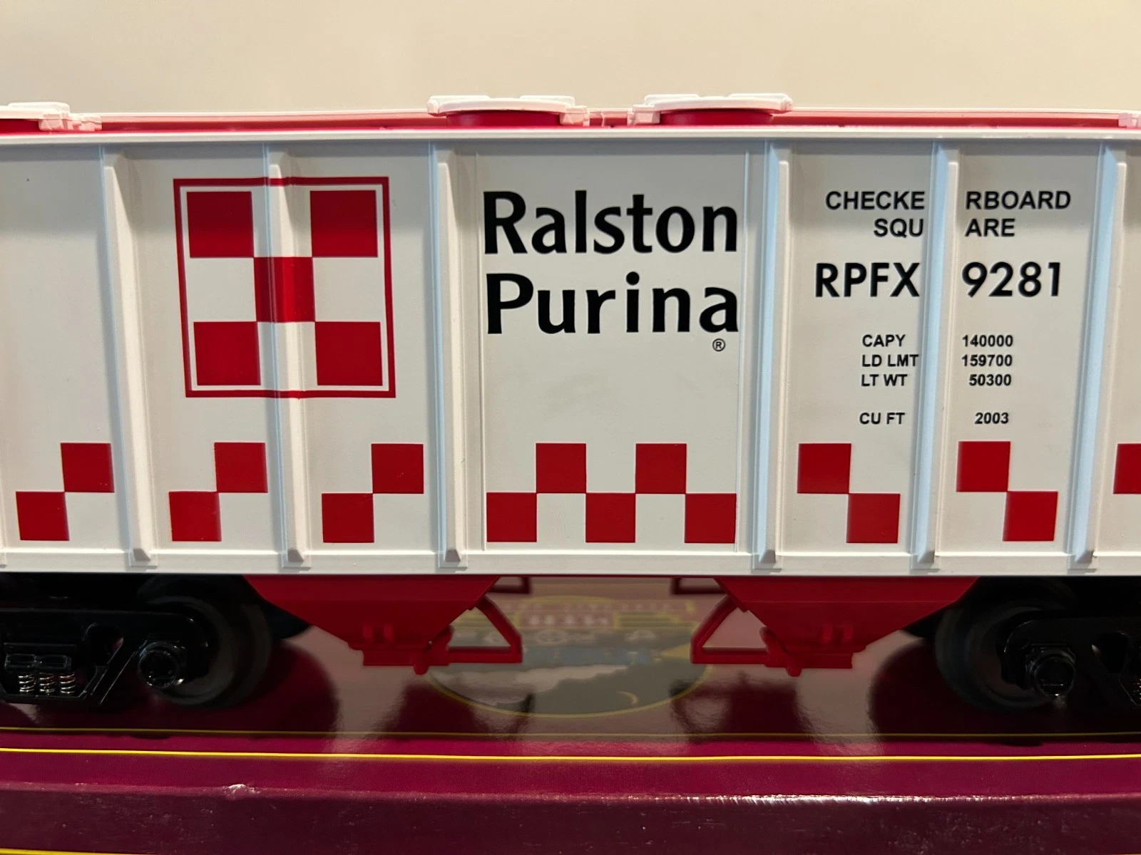 MTH 20-97115 Ralston Purina Ps-2 Hopper NIB — photo 2