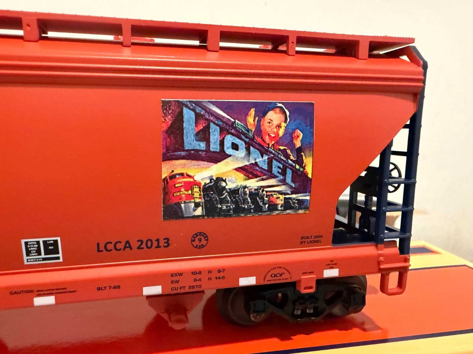 Lionel 6-59003 LCCA Chattanooga Banquet Hopper Car NIB — photo 2