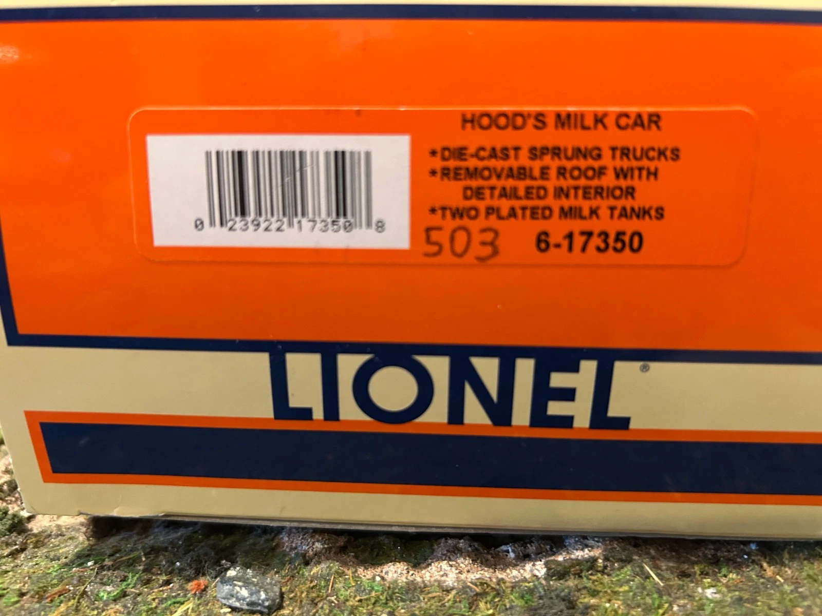 Lionel 6-17350 Hood Milk Car #503 LN/Box — photo 5