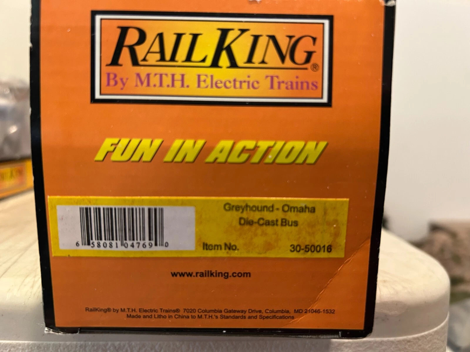 MTH Rail King 30-50009 Greyhound - Columbia Die-Cast Bus NIB — photo 2