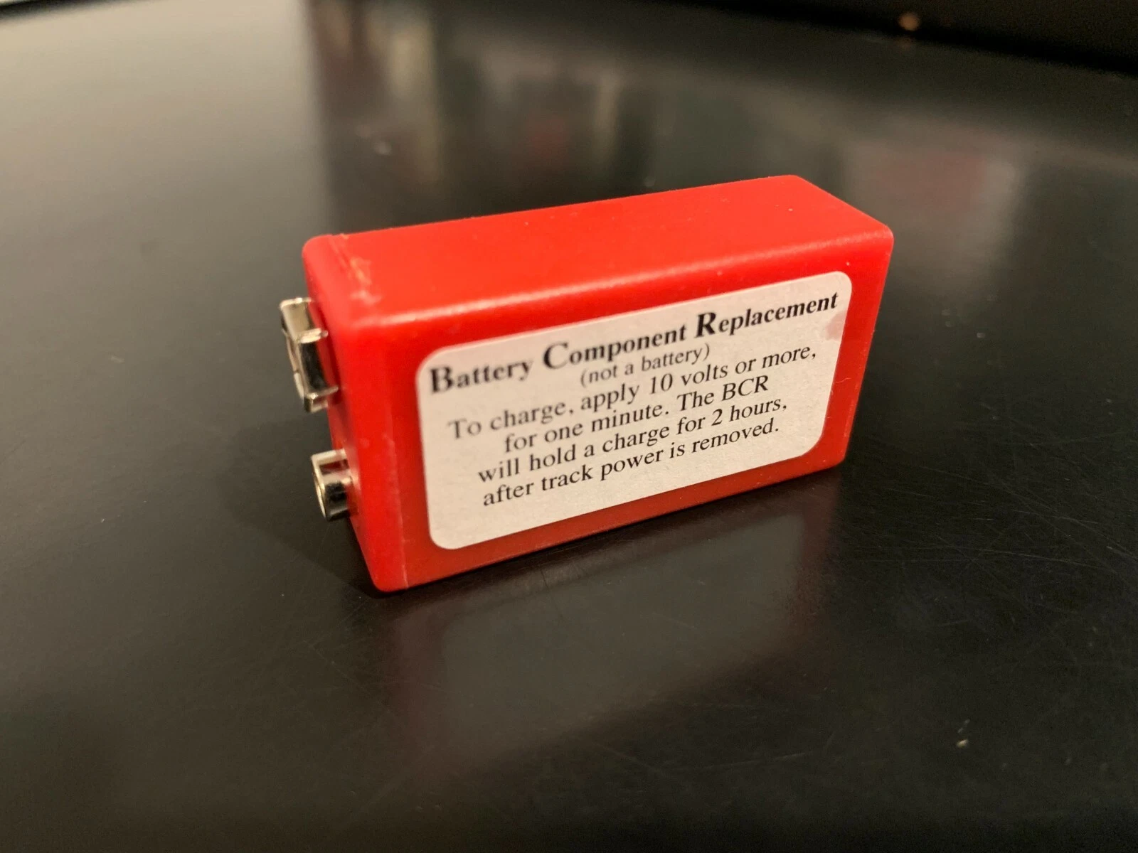 MTH BCR BATTERY COMPONENT REPLACEMENT FOR PS1 & PS2 ENGINES 9 VOLT BCR-9V NEW — photo 2