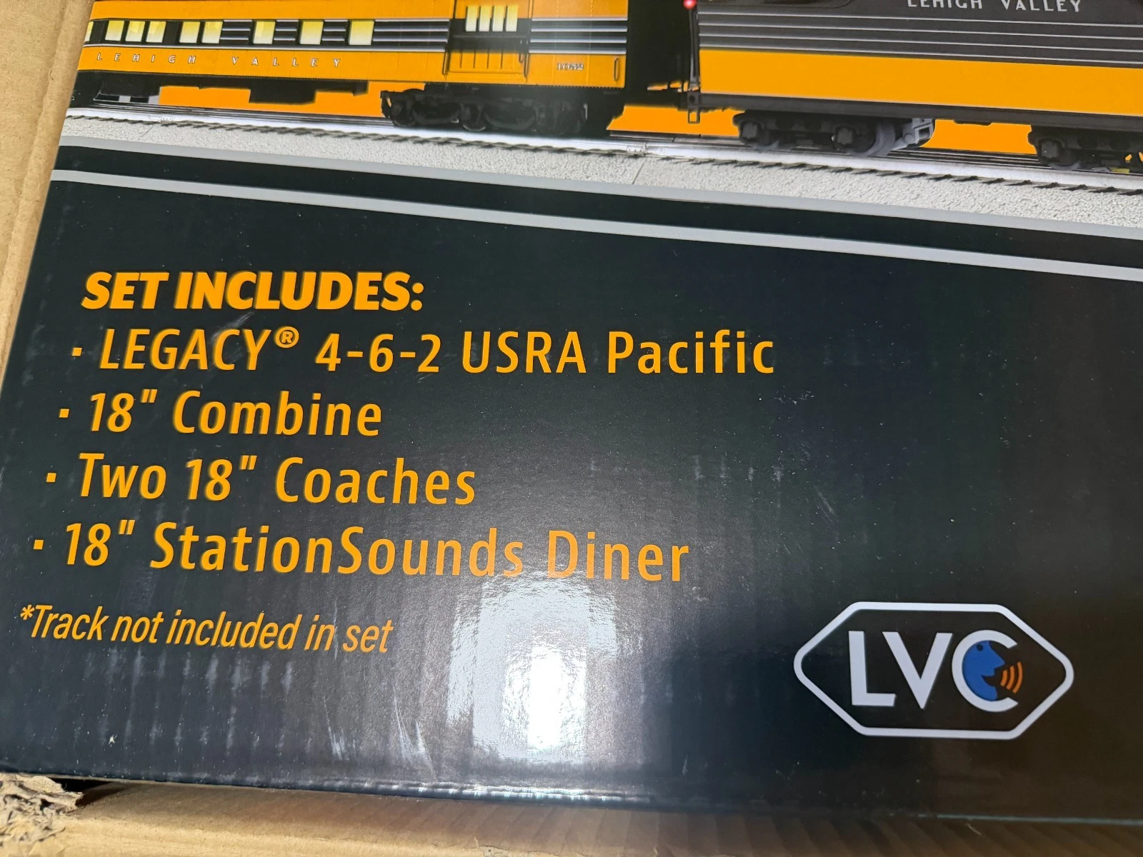 LIONEL 2122070 LEHIGH VALLEY ASA PACKER SET NIB — photo 3