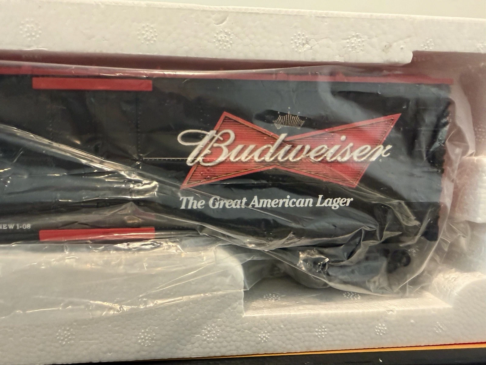MTH 30-78057 Budweiser Modern Beer Reefer NIB — photo 2