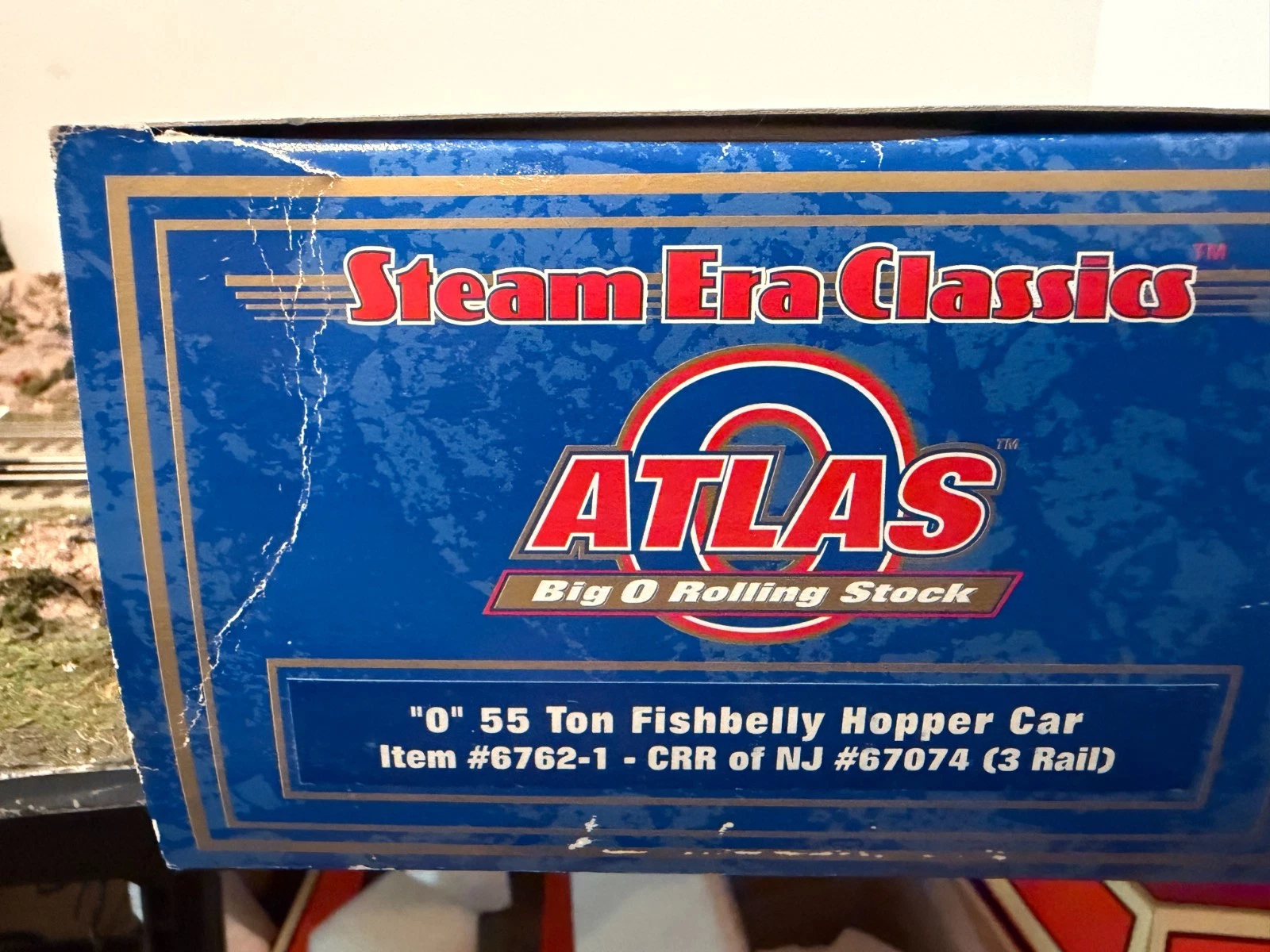 Atlas 6762-1 Steam Era Classics 55 Ton Fishbelly Hopper Car NIB — photo 3