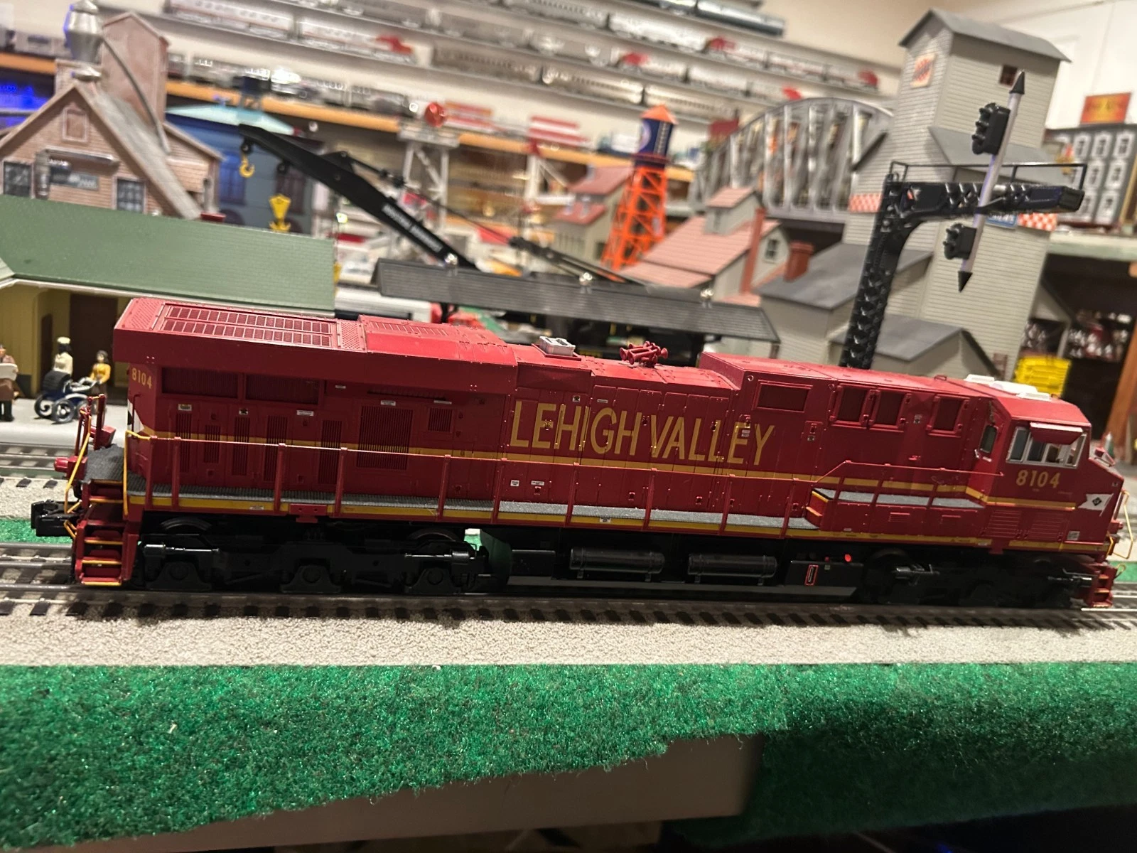 MTH 20-20279-1 Lehigh Valley ES44AC Diesel LN/Box — photo 2
