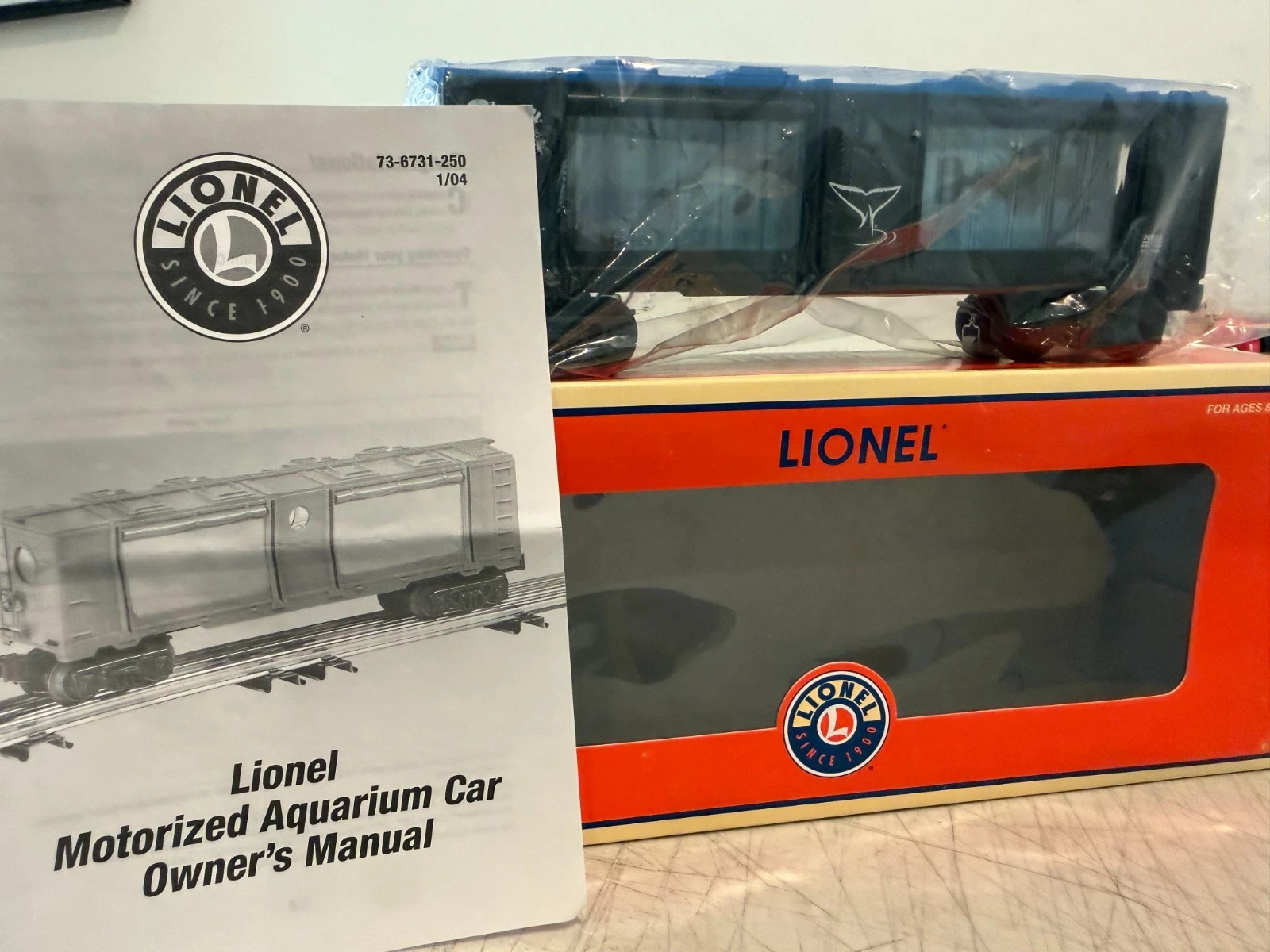 Lionel 6-26853 Seaboard Aquarium Car NIB