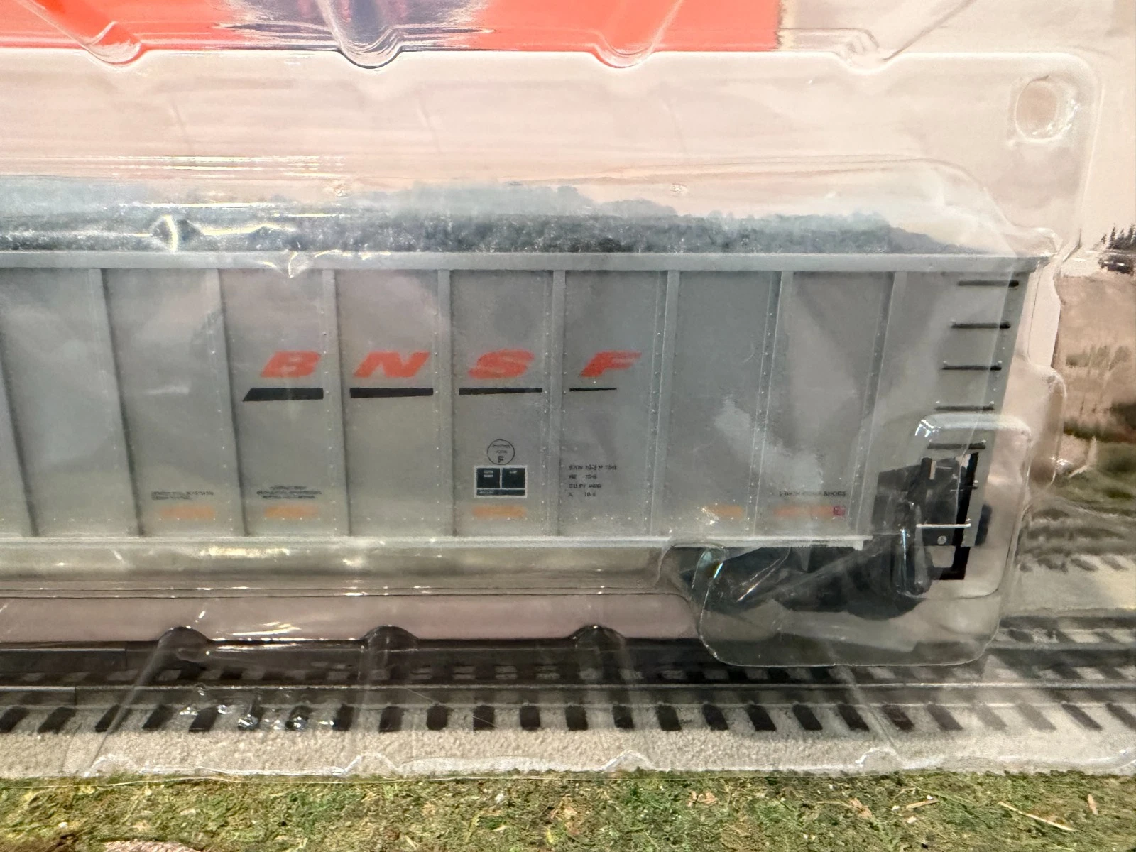 Lionel 2243010 BNSF Rotary Gondola 4 Pack LN/Box — photo 2