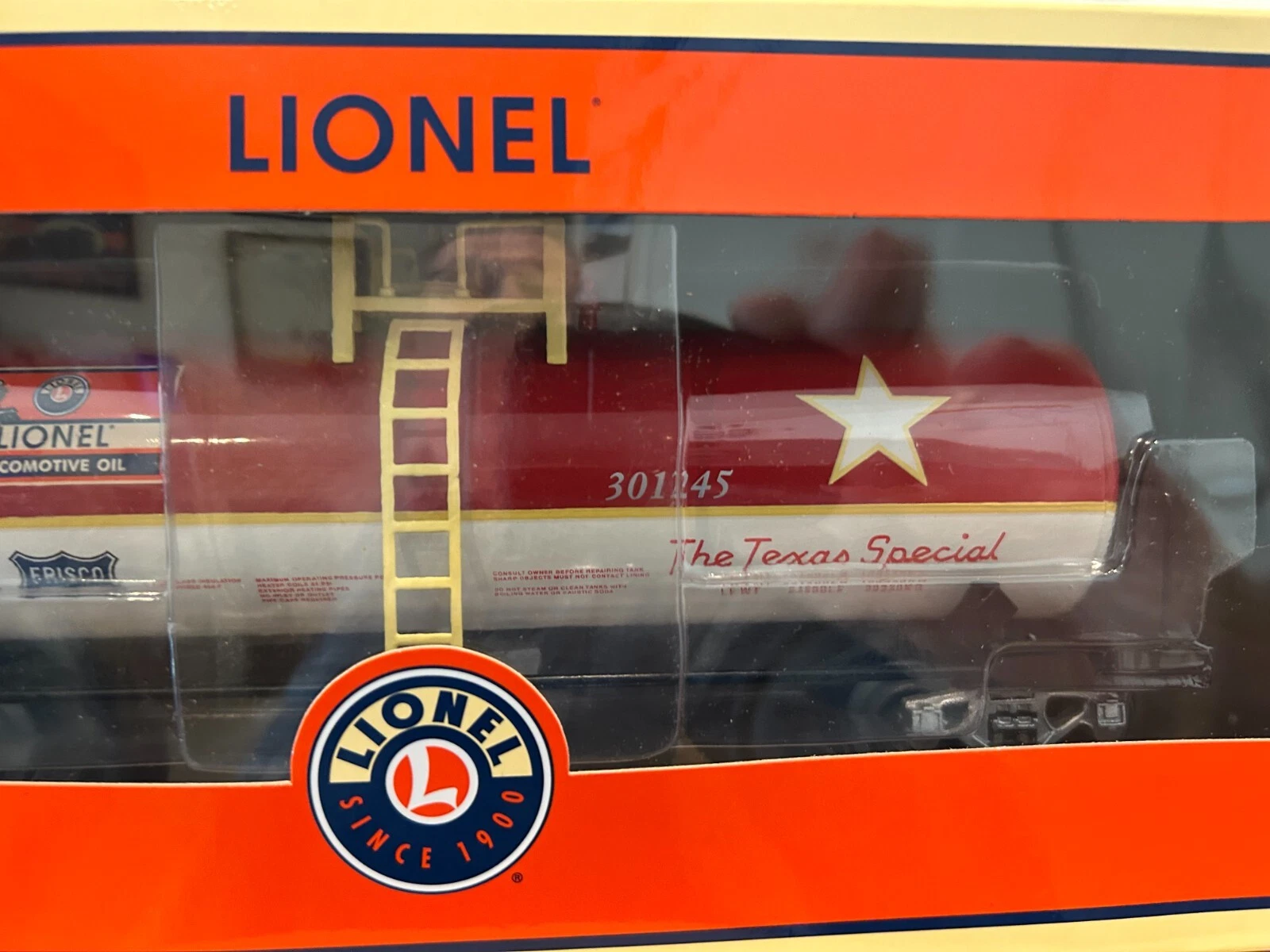 LIONEL 6-58550 LCCA 2013 Texas Special Unibody Tank Car NIB — photo 2
