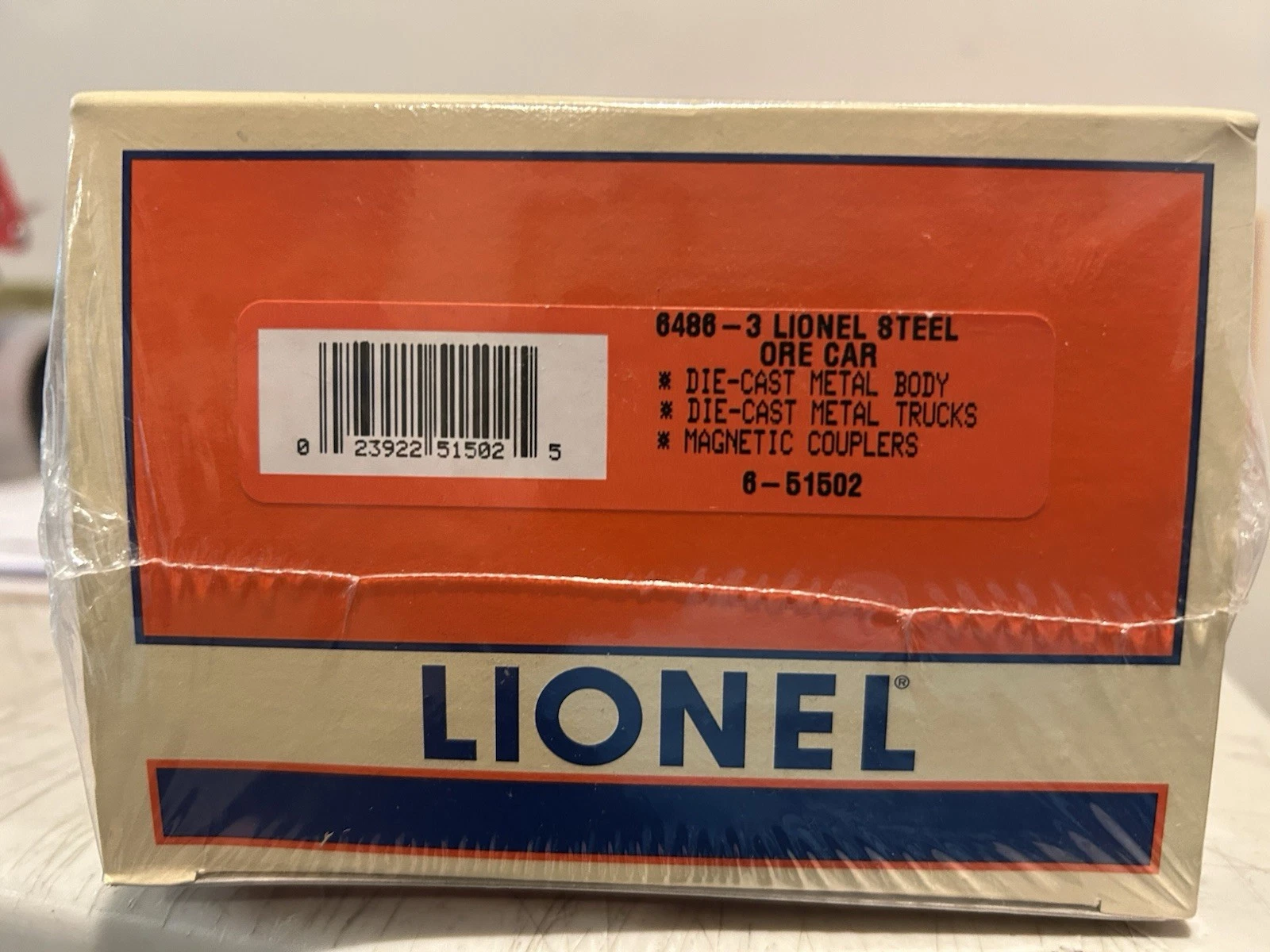 Lionel 6-51502 Lionel Steel Diecast Ore Car MIB — photo 3