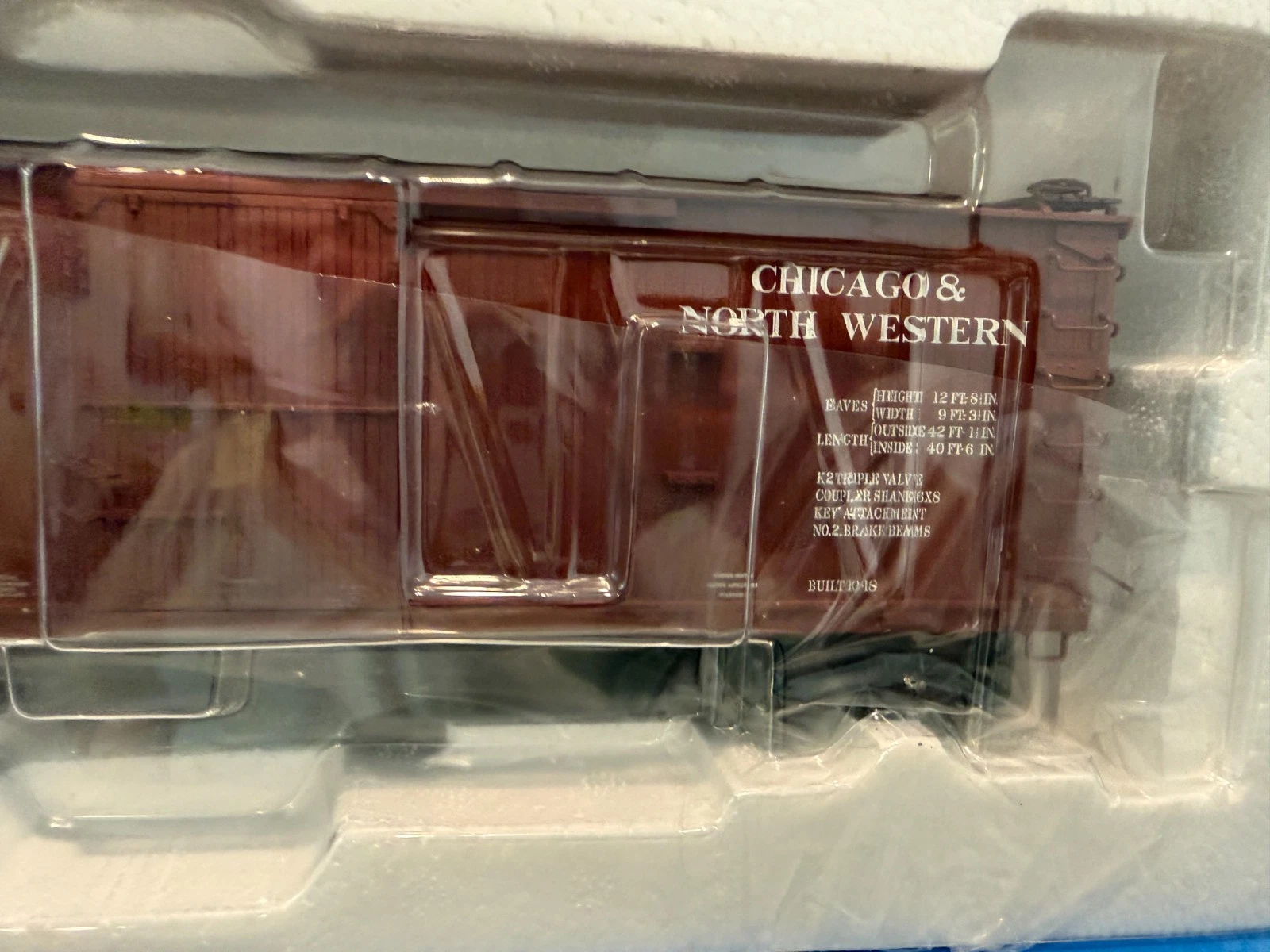 Atlas 8301-3 Chicago Northwestern Double Sheathed Boxcar NIB — photo 2