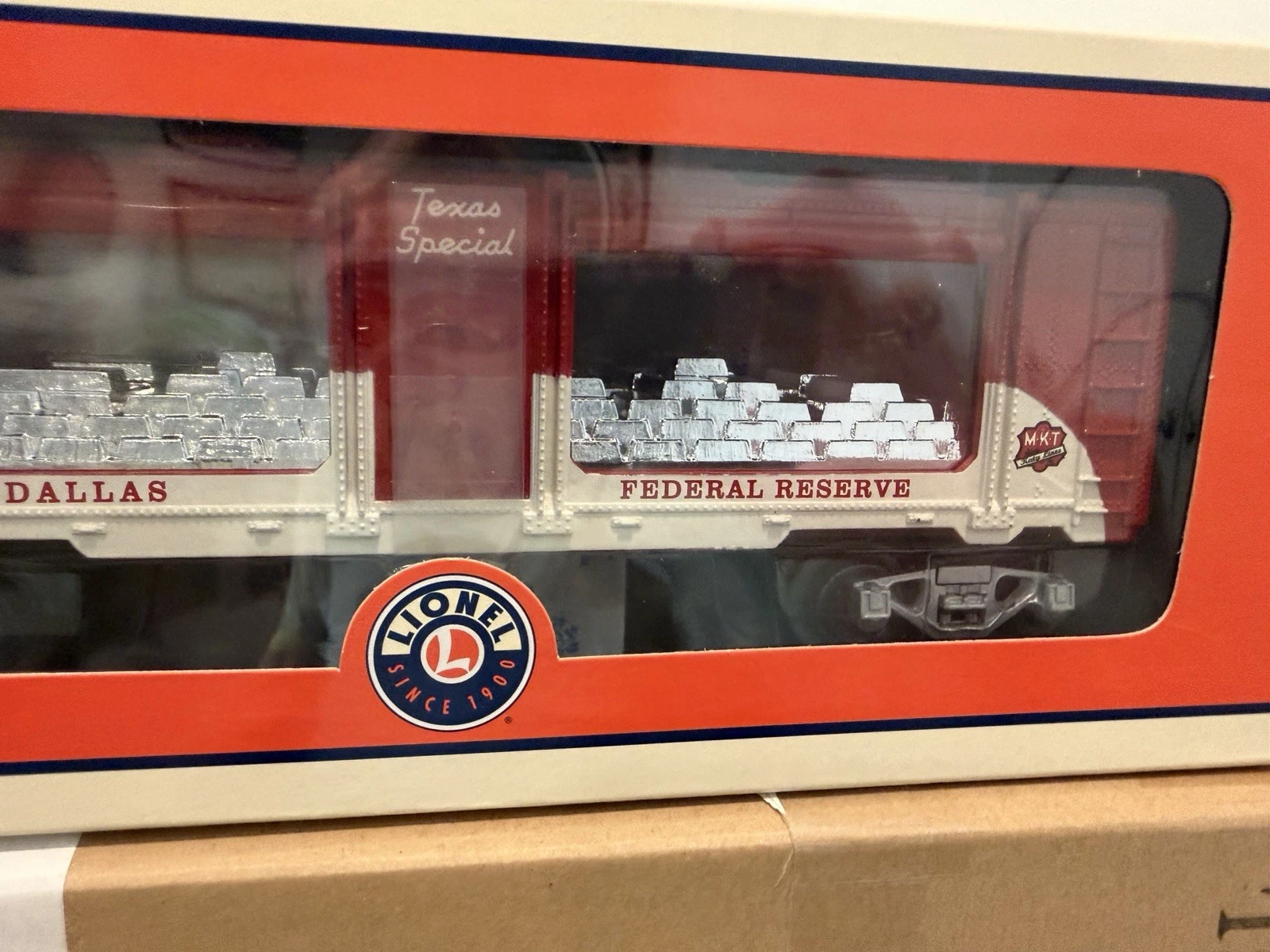 Lionel 6-58552 Texas Special LCCA Silver Bulllion Car NIB — photo 2