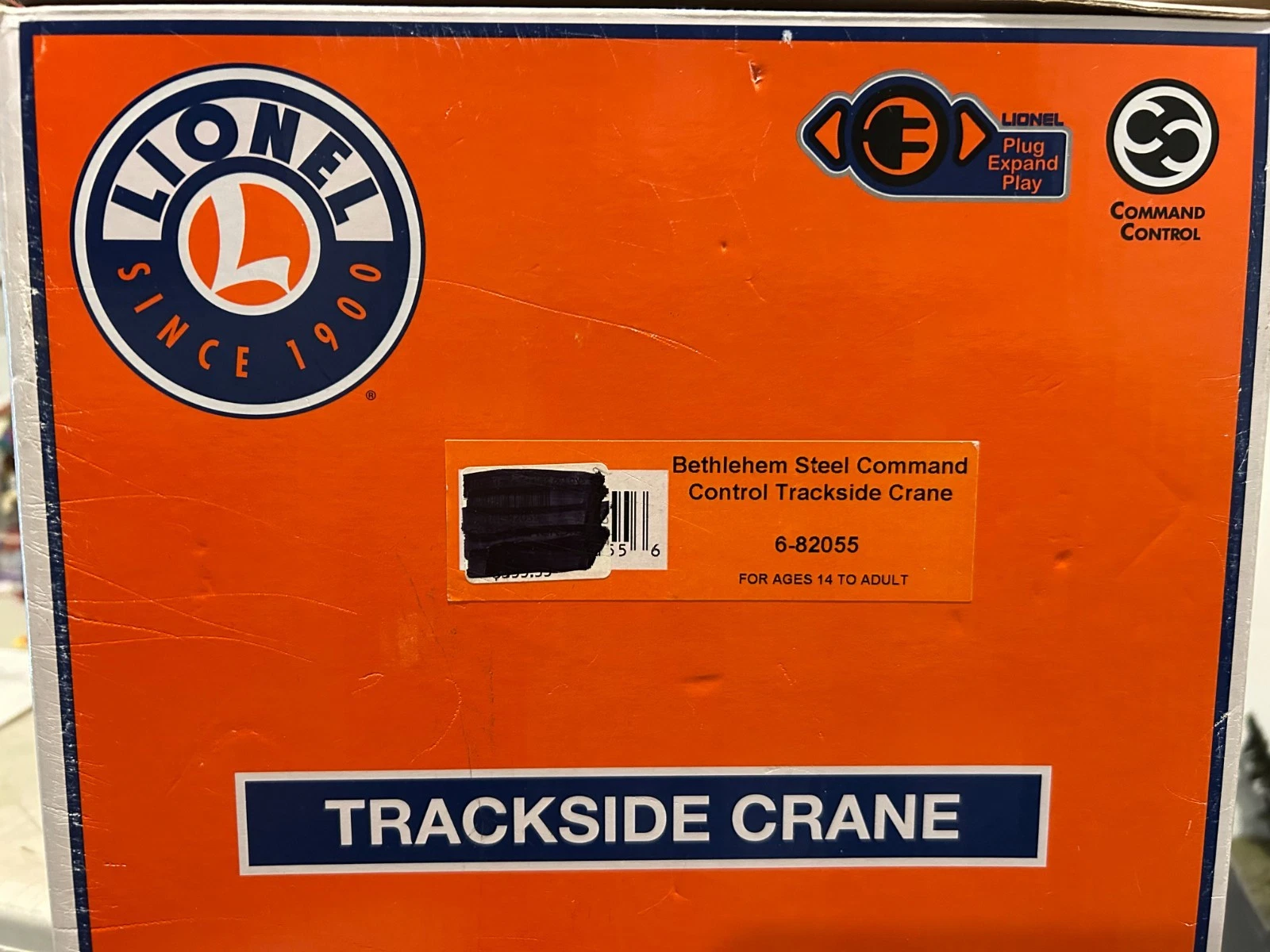 Lionel 6-82055 Bethlehem Steel command control trackside crane NIB — photo 2