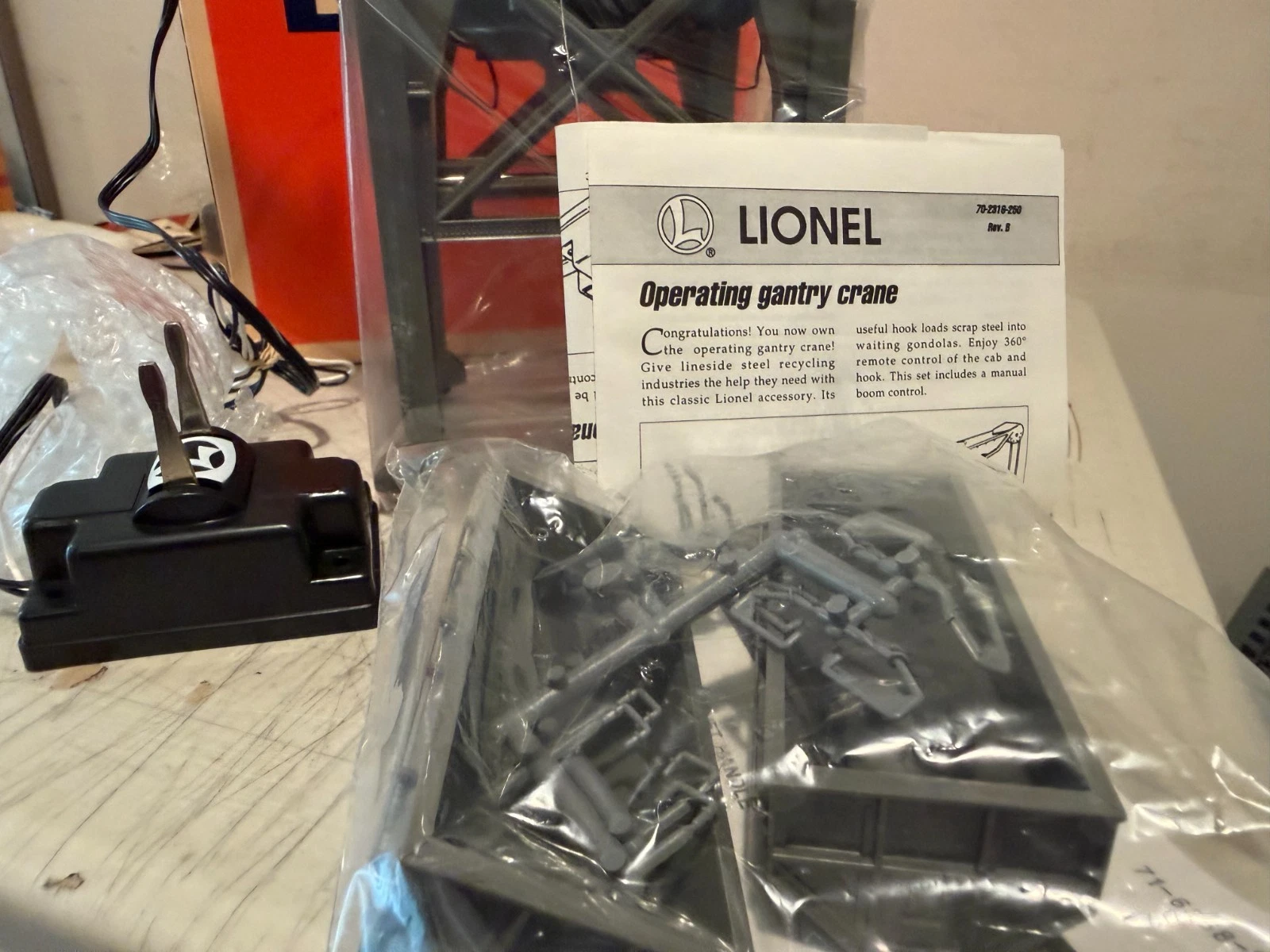 Lionel 6-12922 New York Central Gantry Crane NIB — photo 2
