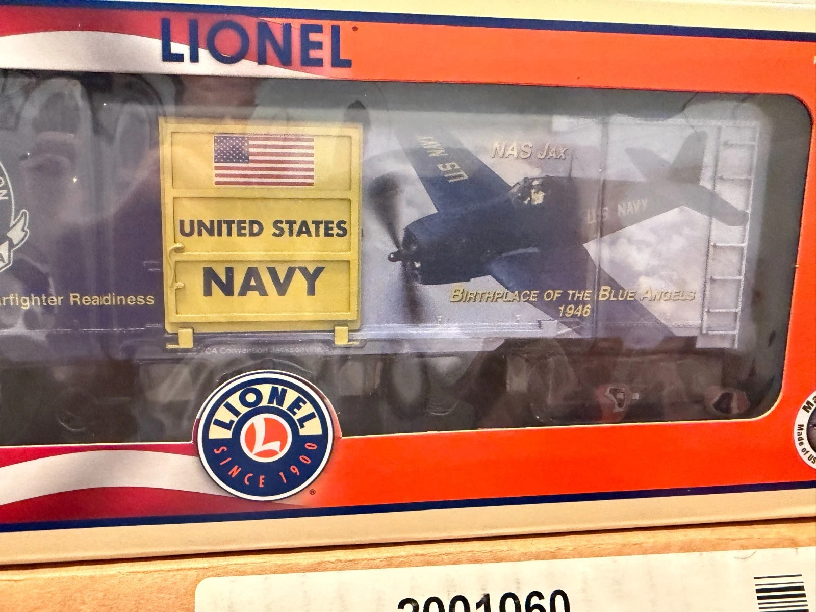 Lionel 2001060 TCA 2020 Jacksonville AFB Blue Angels NIB — photo 2