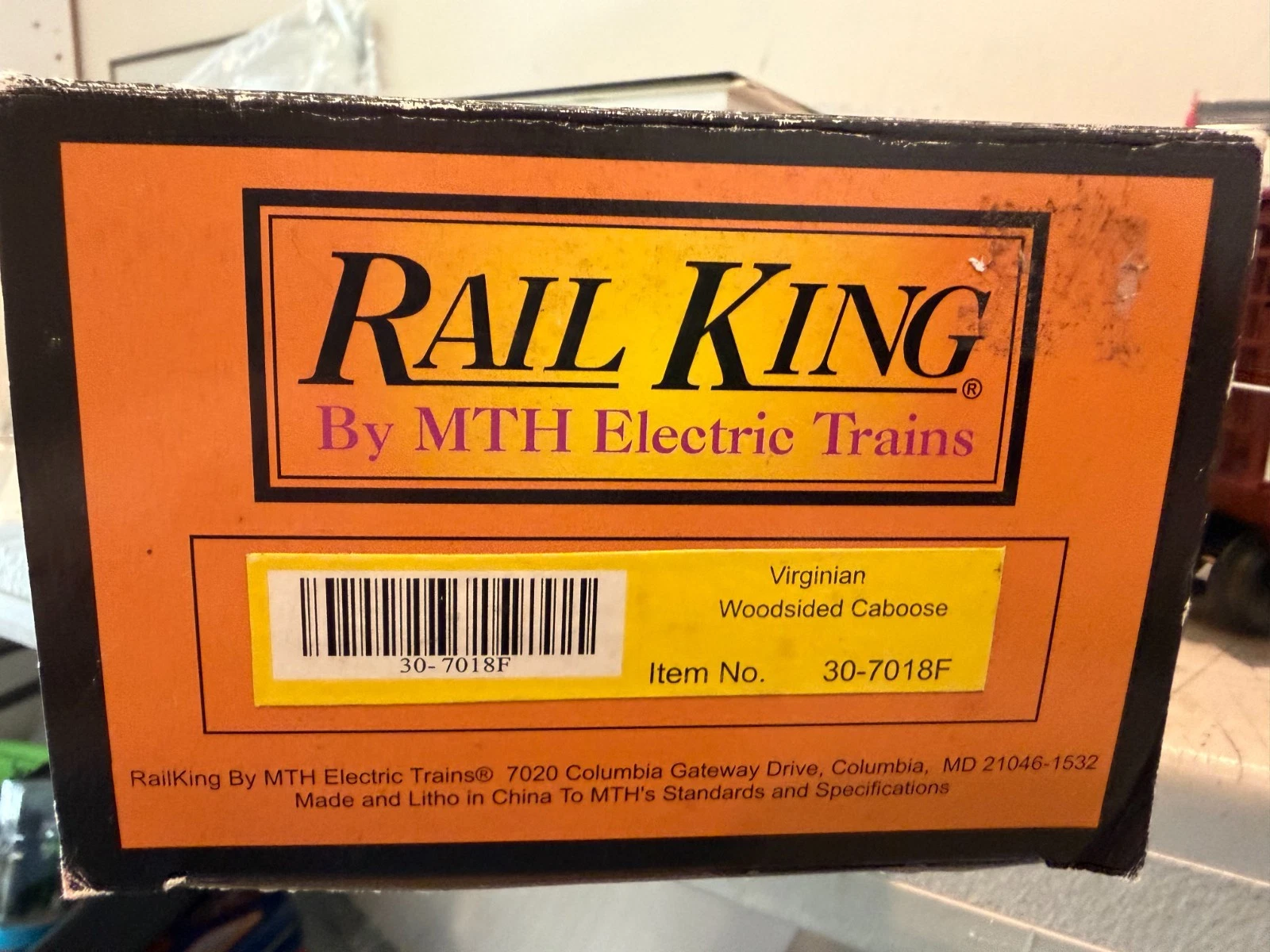 MTH 30-7018F Virginian Railroad Woodside Caboose NIB — photo 3