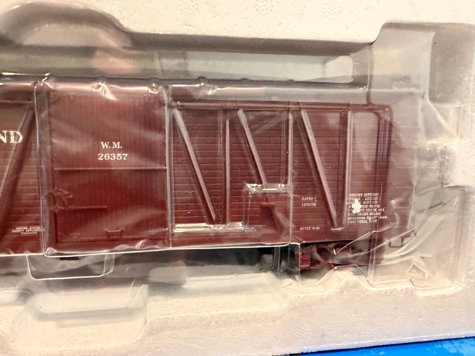 Atlas 6534-1 Western Maryland ACF 60' Autoparts Boxcar NIB — photo 2