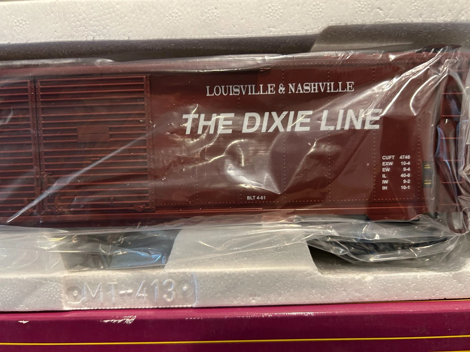 MTH 20-93013 Louisville & Nashville Double Door Boxcar #41030 NIB — photo 2
