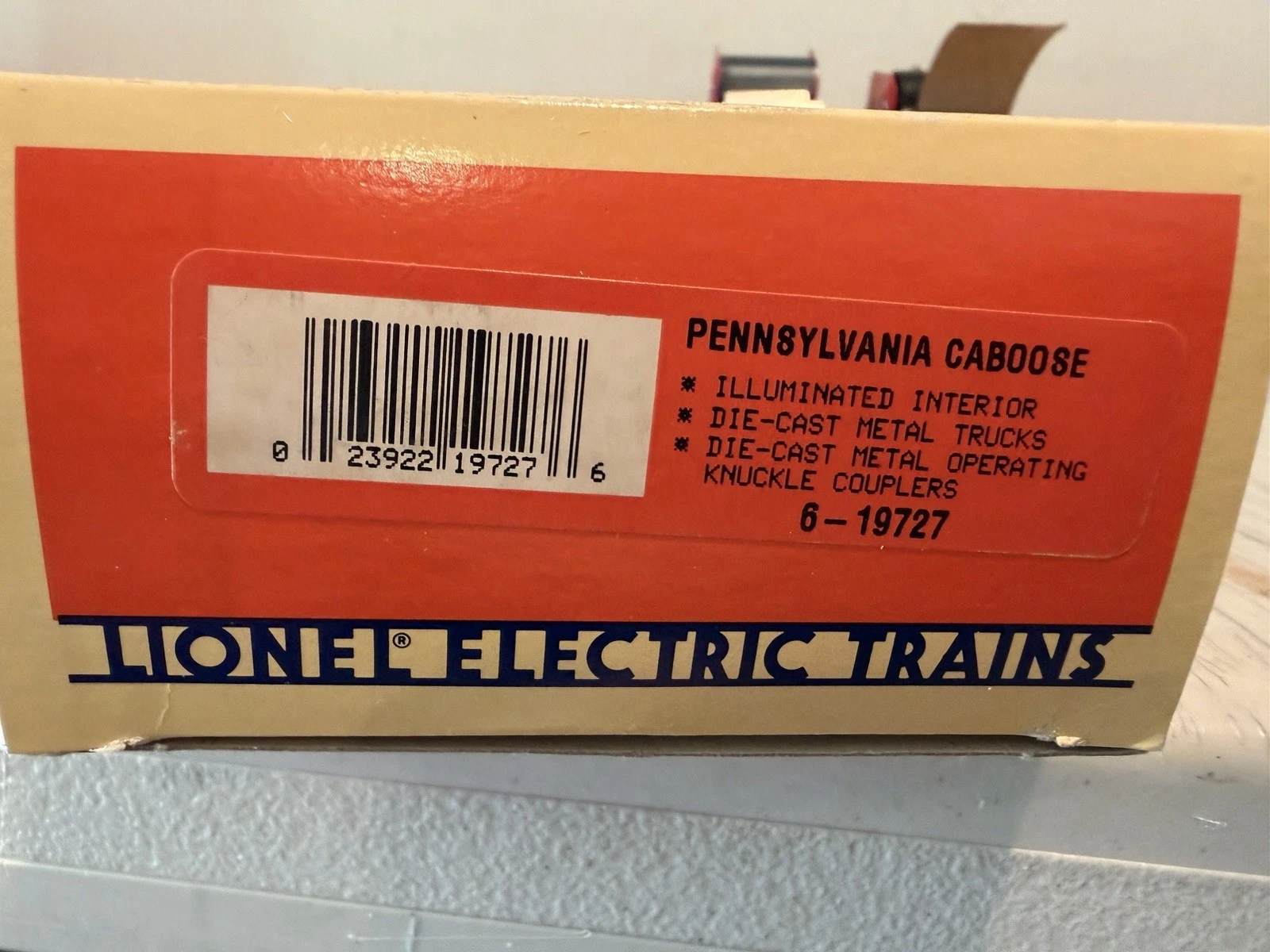 Lionel 6-19727 Pennsylvania Railroad Porthole Caboose NIB — photo 3