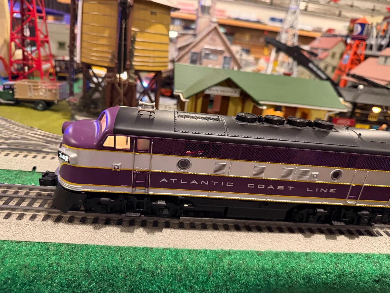 MTH MT-2088LP & MT2096L Atlantic Coast Line F-3 ABA Set w/Protosounds LN/BOXES — photo 3
