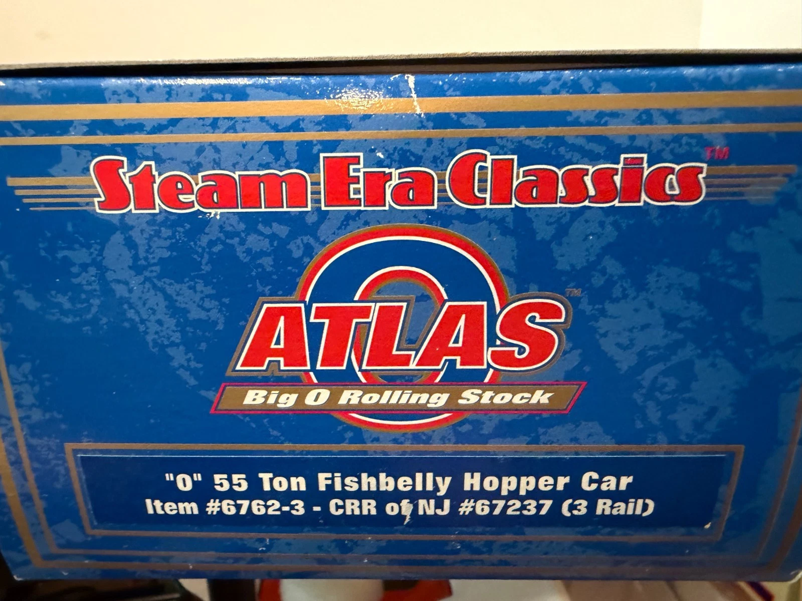 Atlas 6762-3 Steam Era Classics 55 Ton Fishbelly Hopper Car NIB — photo 2