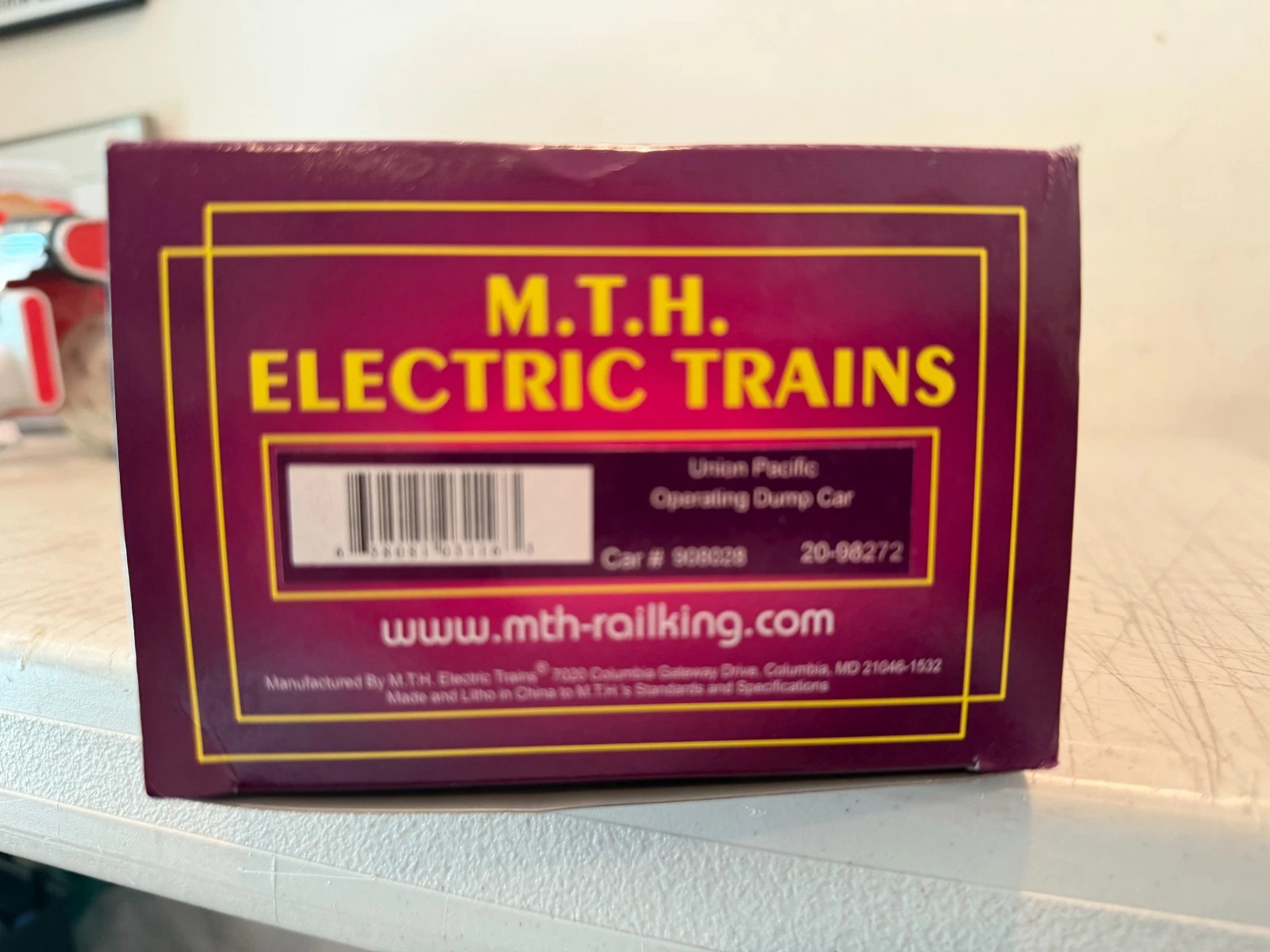 MTH 20-98272 Union Pacific Dump Car NIB — photo 2