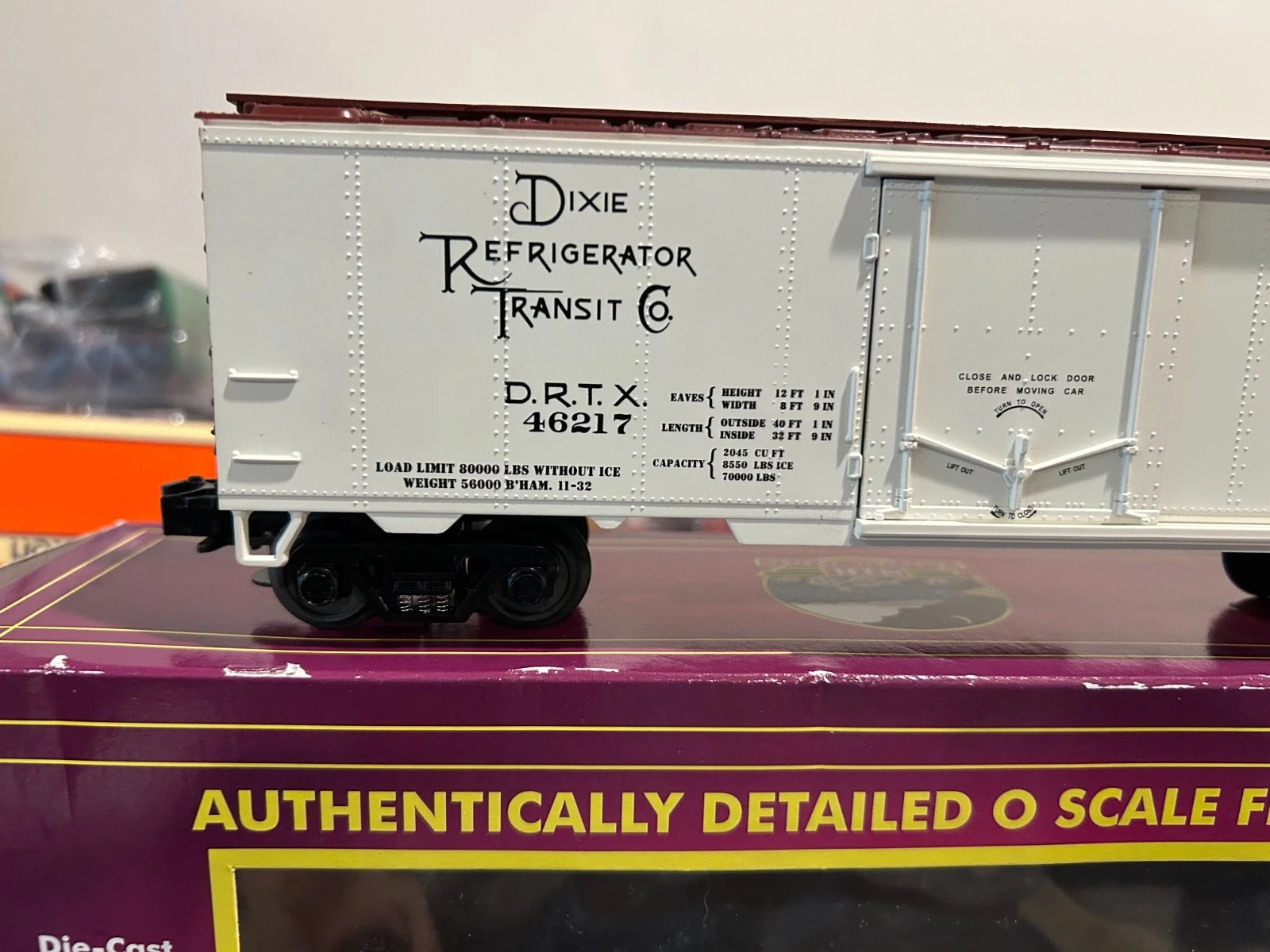 MTH 20-94017 Red Rose Icecream Reefer LN/Box — photo 2