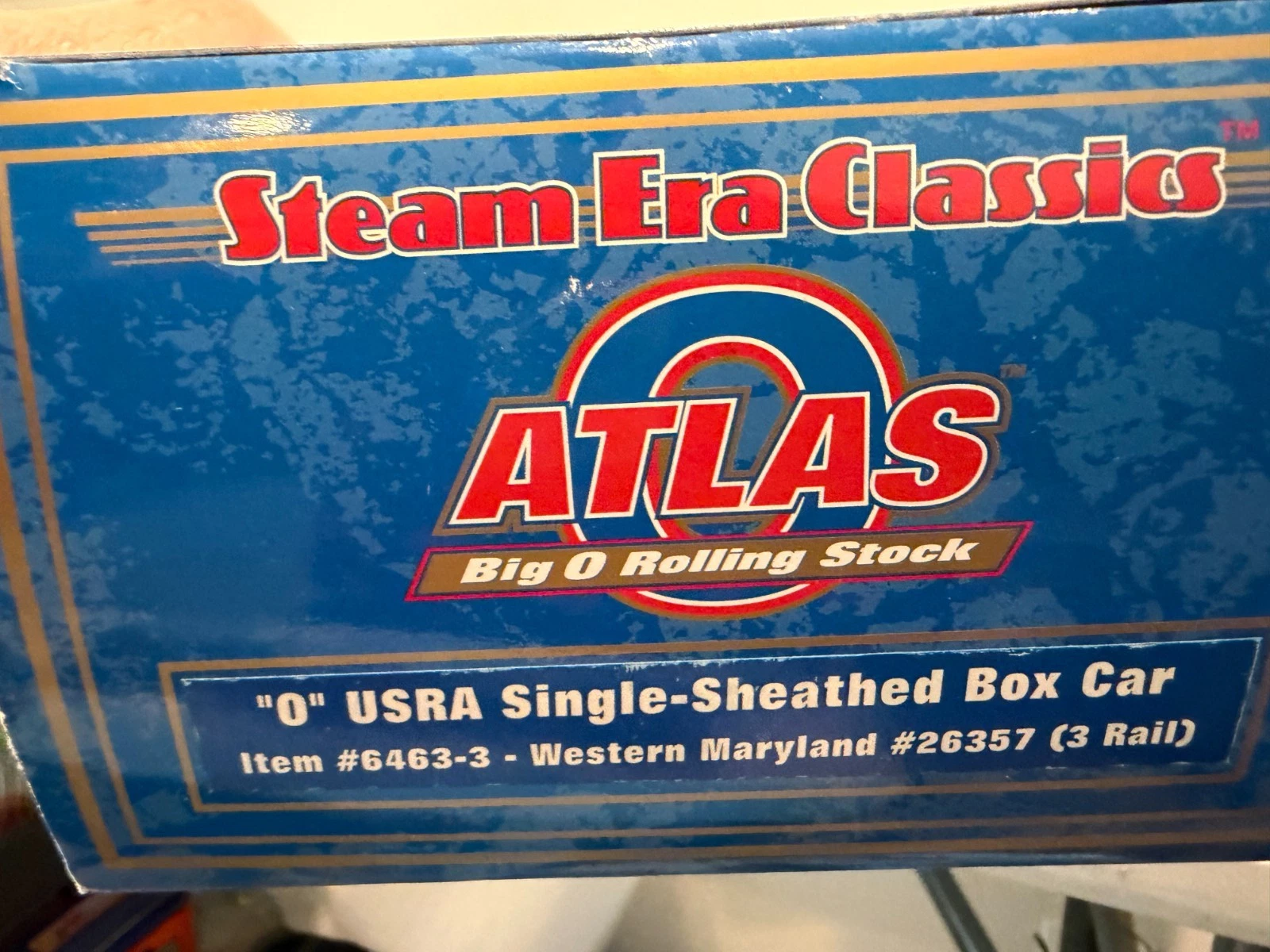 Atlas 6463-3 Western Maryland Single Sheathed Boxcar NIB — photo 4