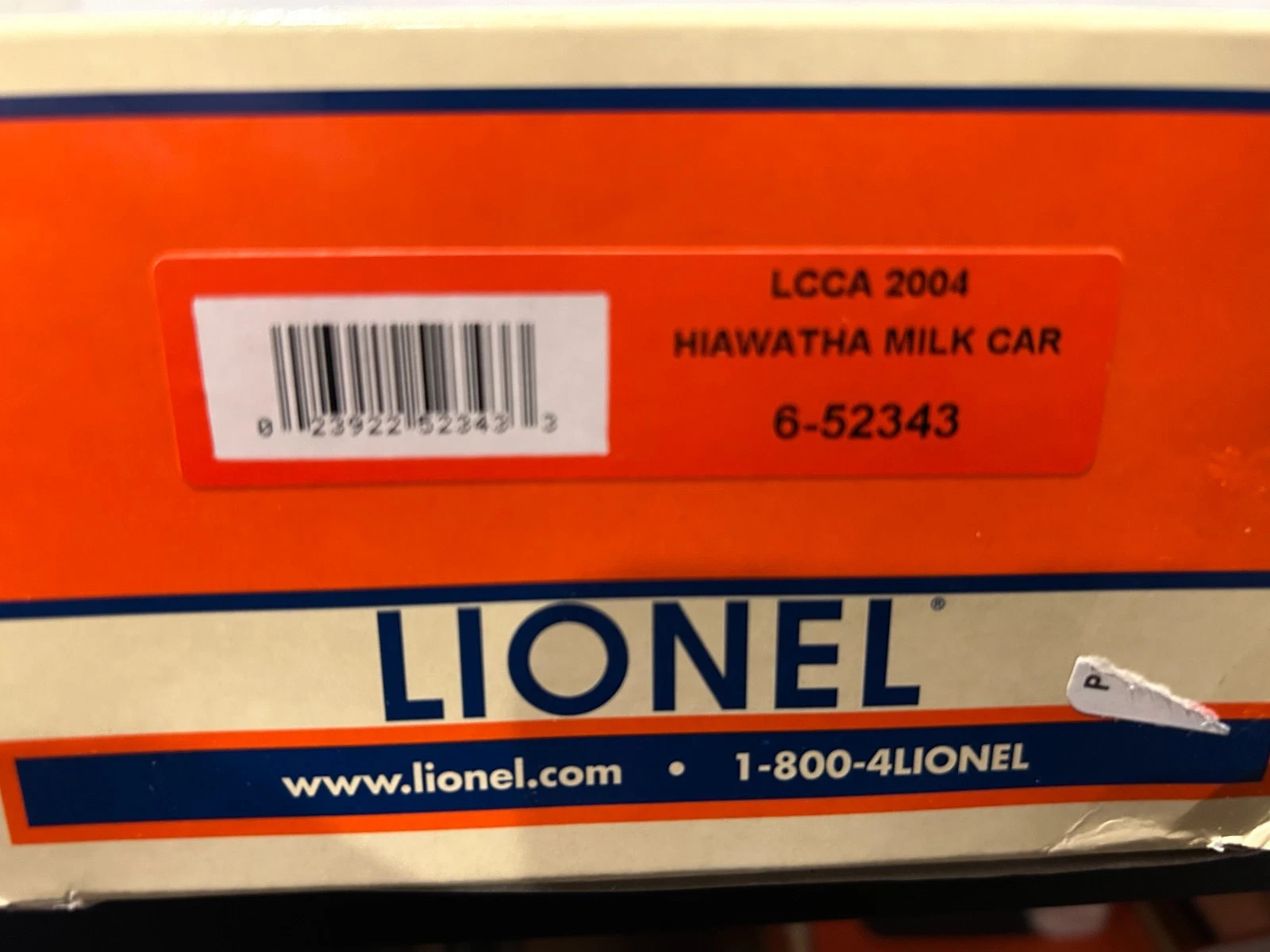 Lionel 6-52343 Milwaukee Road Hiawatha Milk Car NIB — photo 4