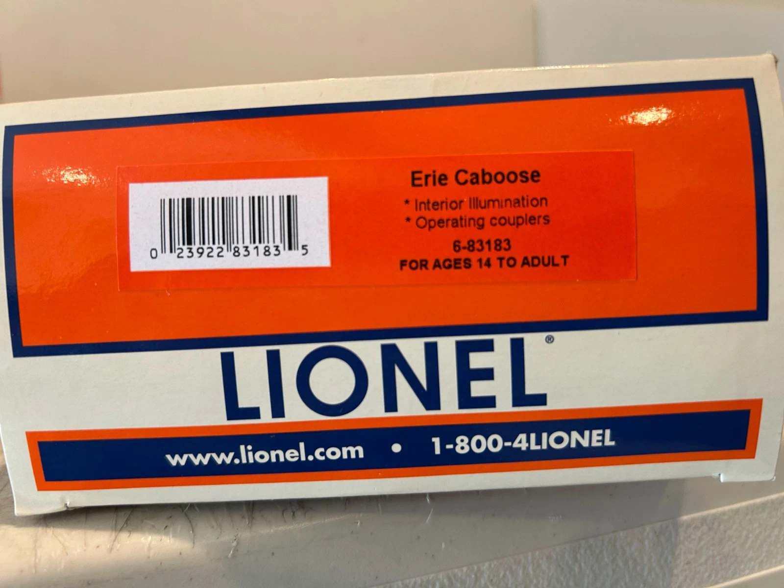 Lionel 6-83183 Erie Caboose NIB — photo 4