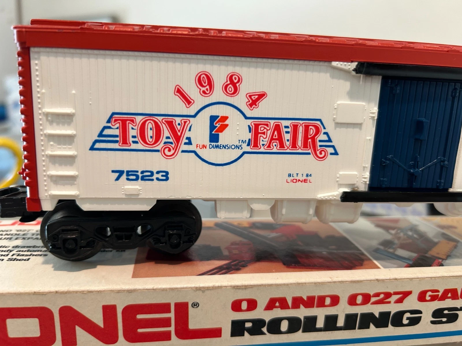 Lionel 6-7523 1984 Toy Fair Boxcar NIB — photo 3