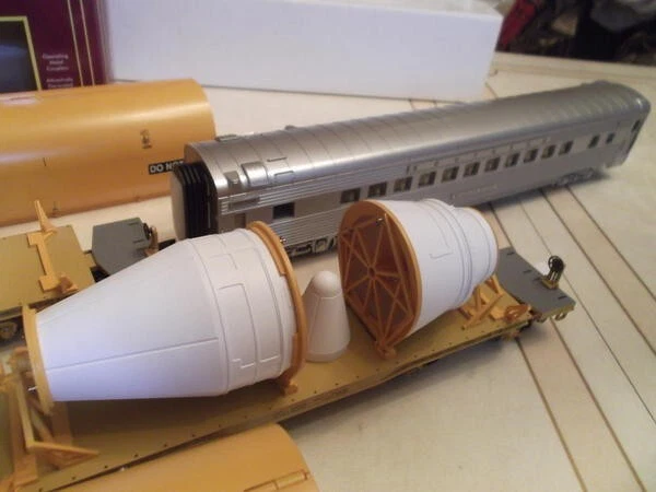 MTH 20-20013 UP AC4400 Diesel Solid Rocket Motor Transport Box Set w/ PS2 MIB — photo 3