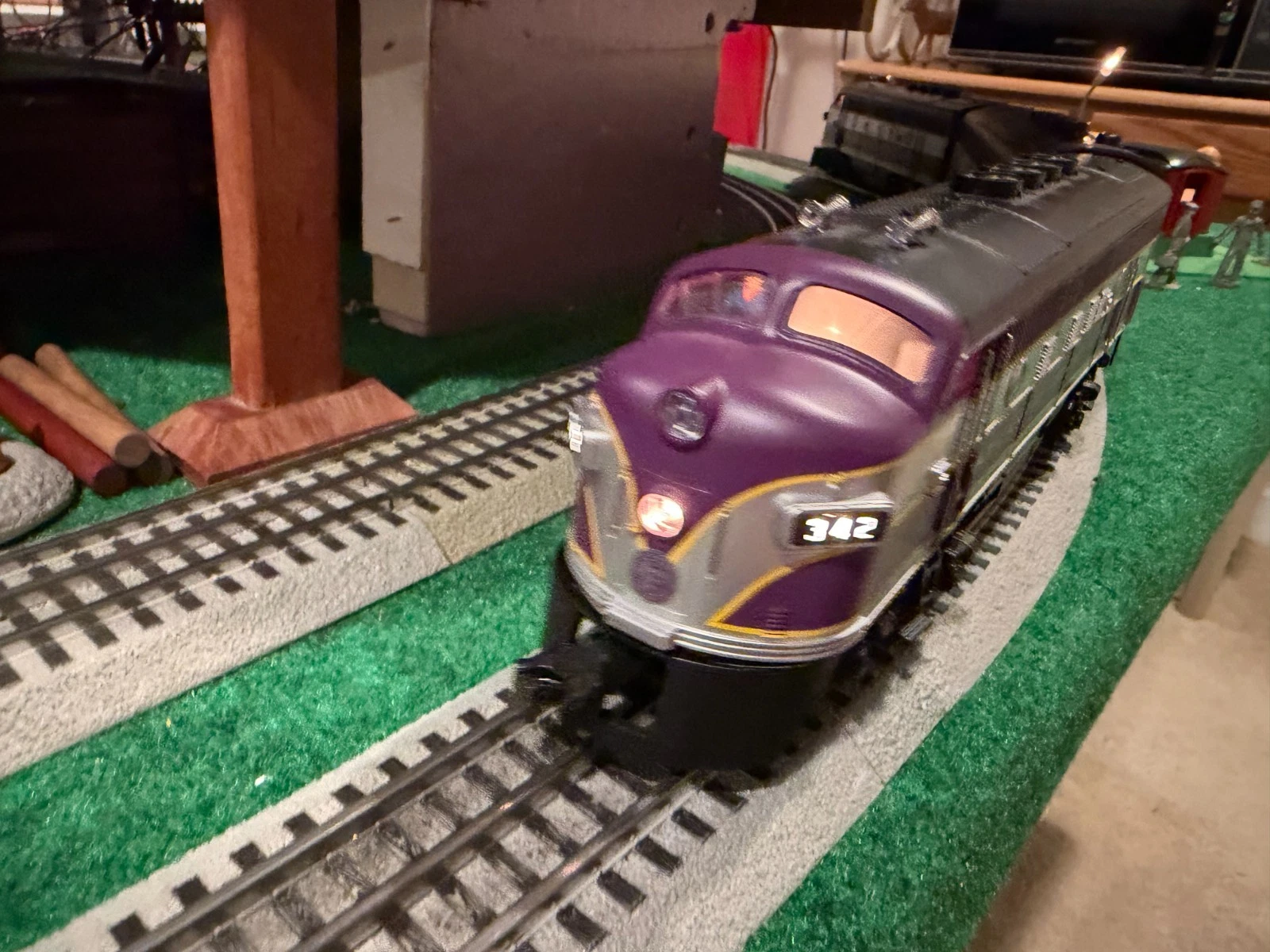 MTH MT-2088LP & MT2096L Atlantic Coast Line F-3 ABA Set w/Protosounds LN/BOXES — photo 2