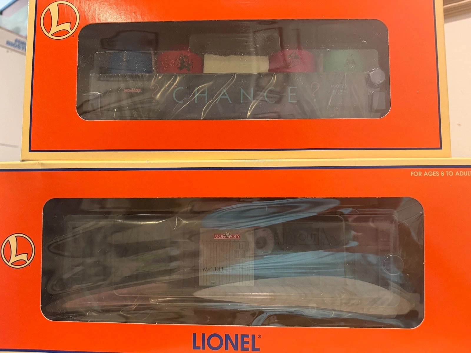Lionel 6-52181 Monopoly 4 car set NIB — photo 3