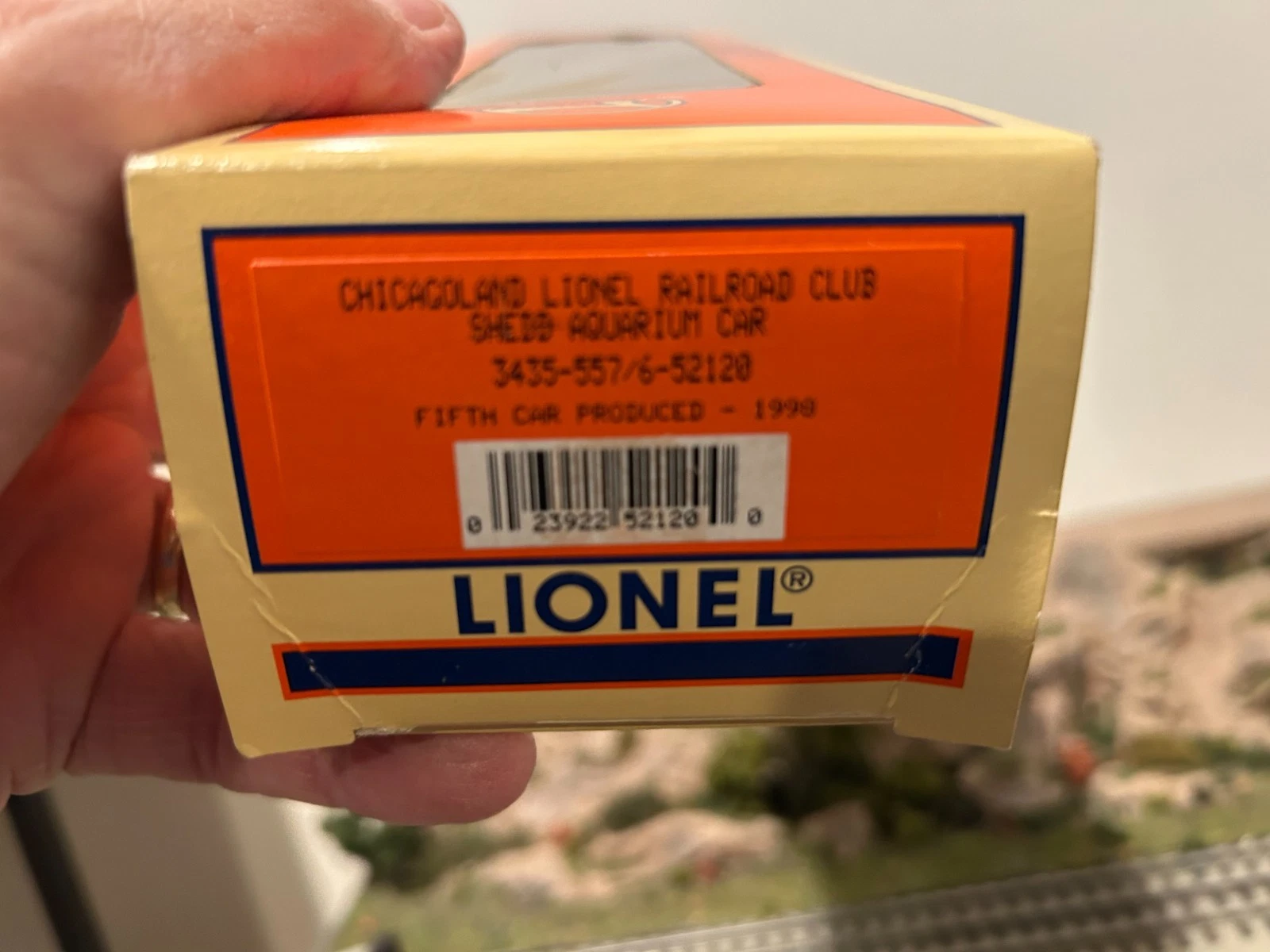Lionel 6-52120 Chicagoland Lionel Railroad Club Shedd Aquarium Car LN/Box — photo 4