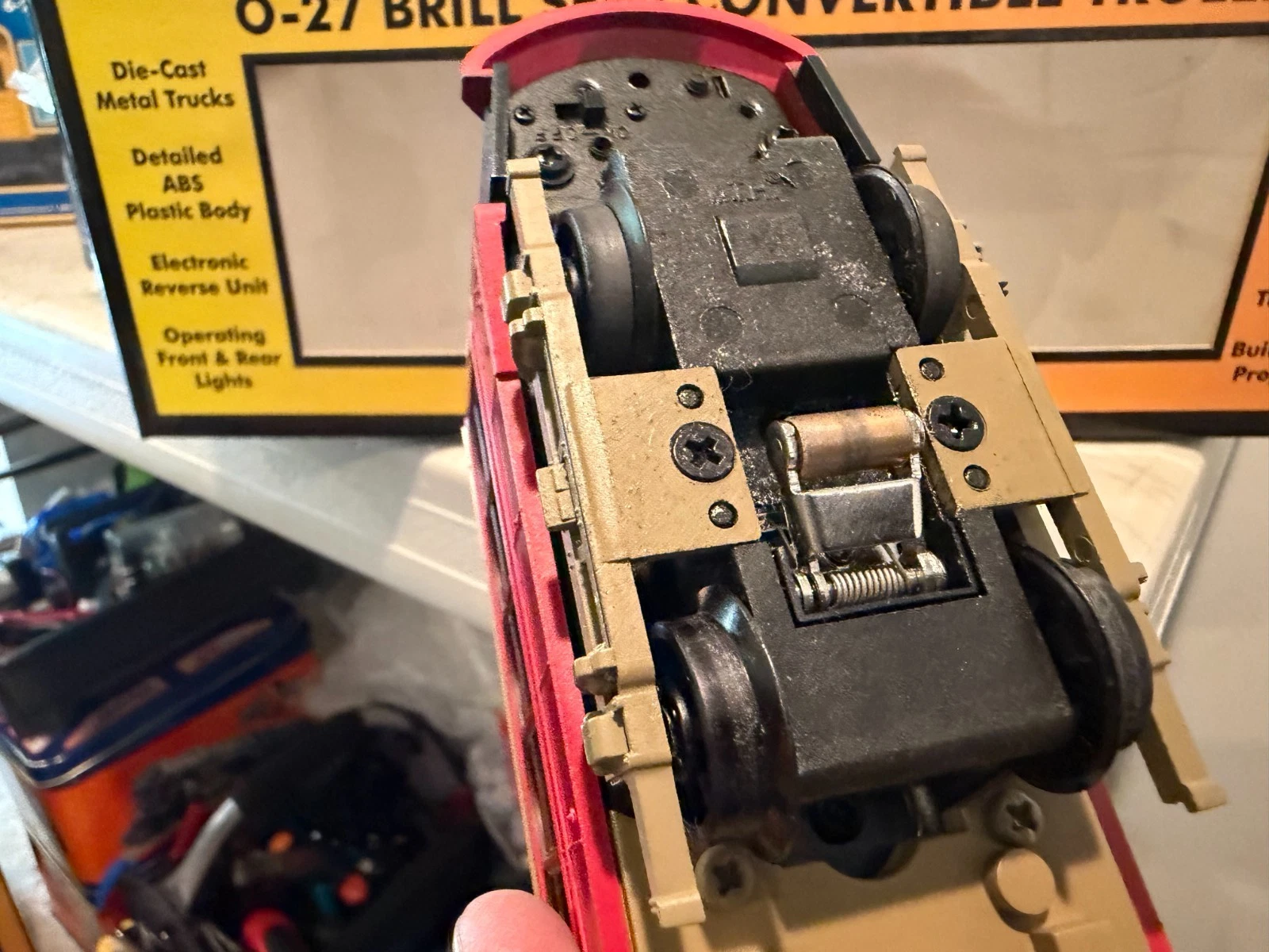 MTH 30-2512-0 Semi-Convertible Brill Trolley LN/Box — photo 4