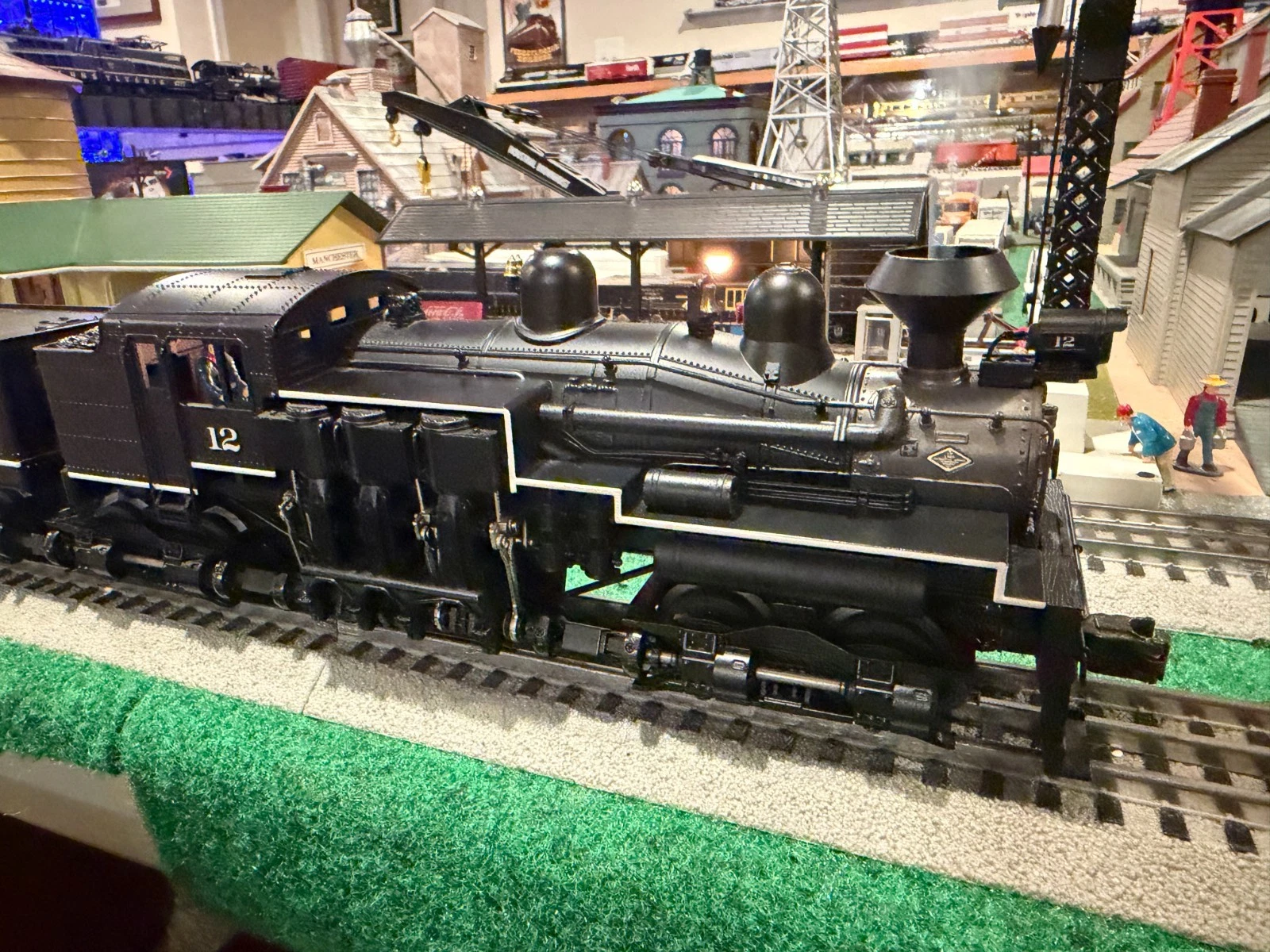 MTH 20-3023-1 O Gauge W.V.P&P 4 Truck Shay Locomotive — photo 2