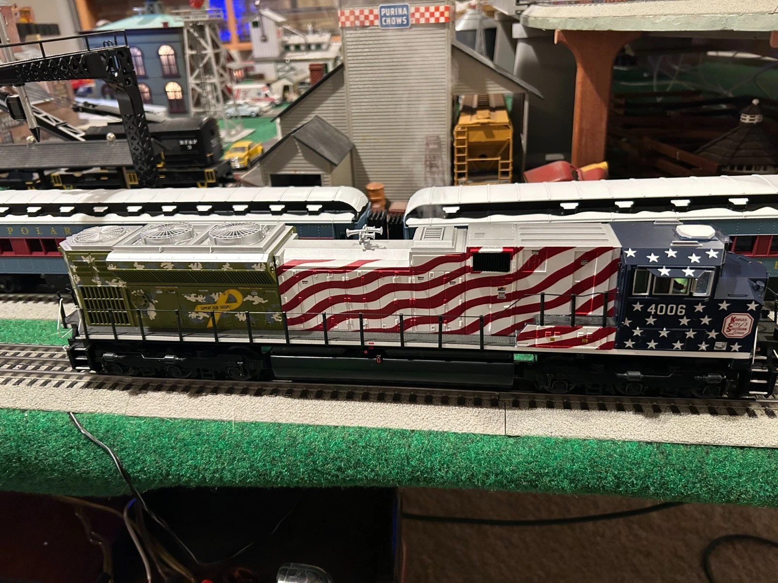 MTH 20-21157-1 Kansas City Southern Veterans SD70ACe Diesel PS 3 LN/BOX — photo 6