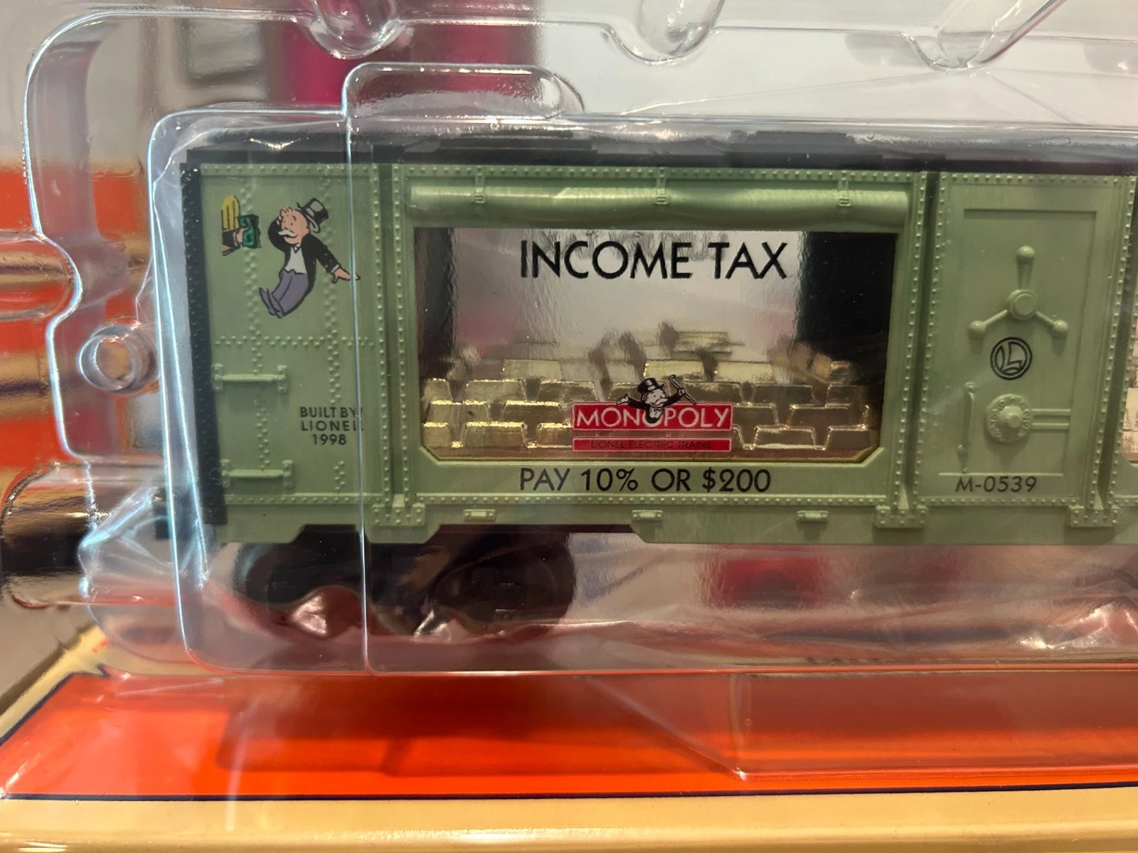 Lionel 6-52158 Monopoly Mint Car NIB — photo 3