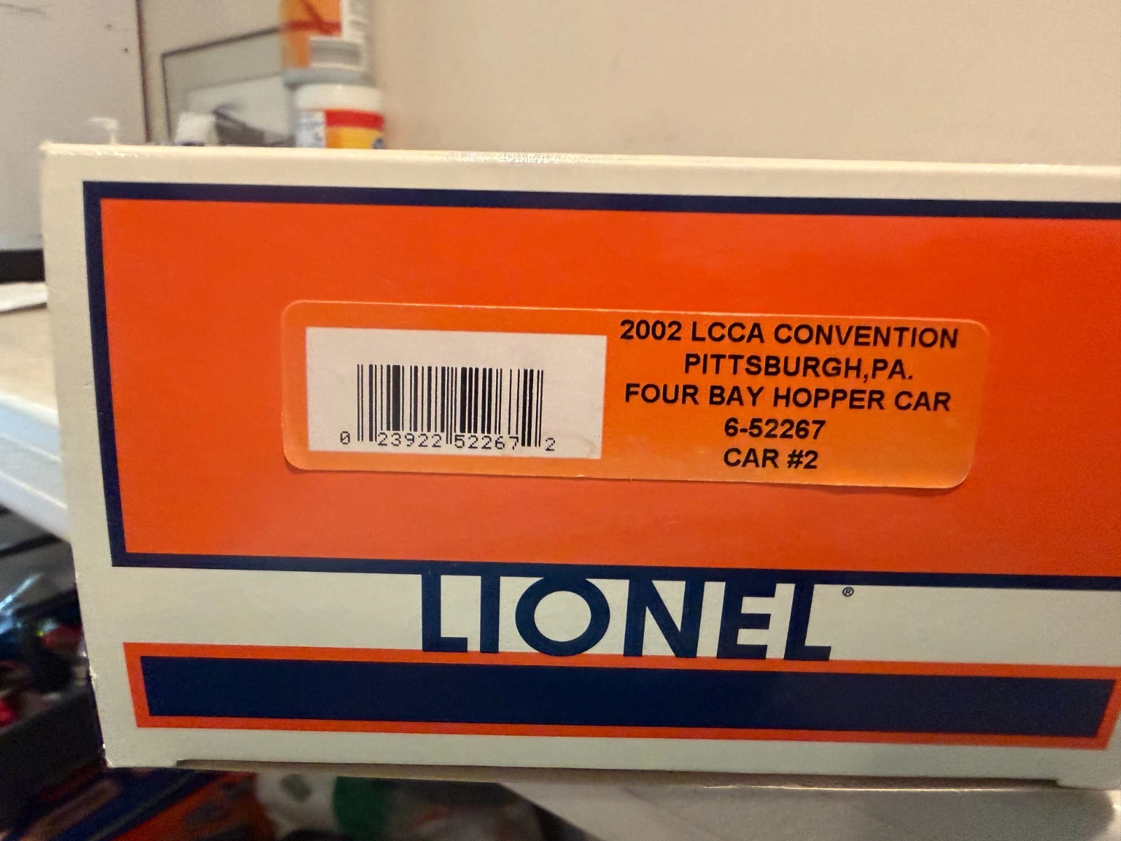 Lionel 6-52267 LCCA 2002 Pennsylvania Coal Hopper NIB — photo 4
